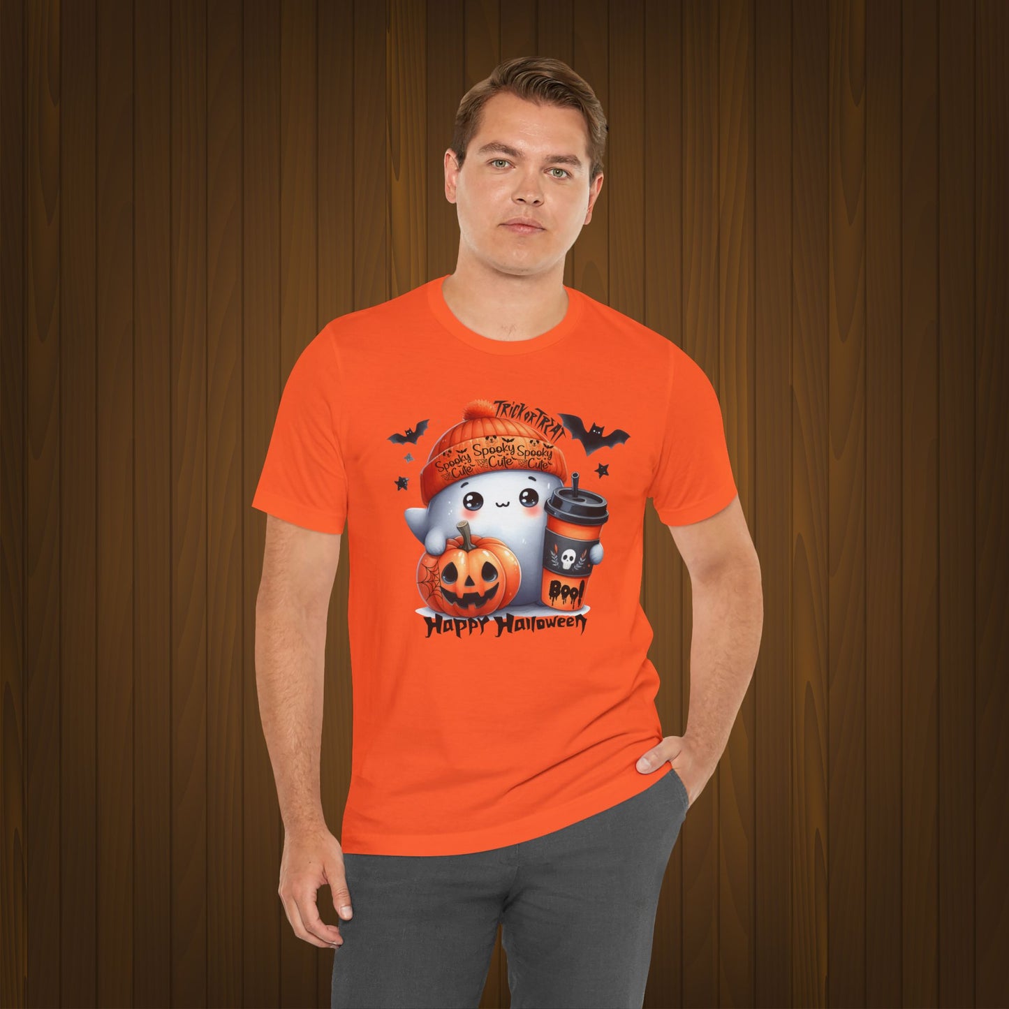 Spooky Cute Halloween T-shirt, Happy Halloween T-shirt, Trick Or Treat T-shirt, Halloween T-shirt, Cool Halloween T-shirt, Spooky T-shirt,