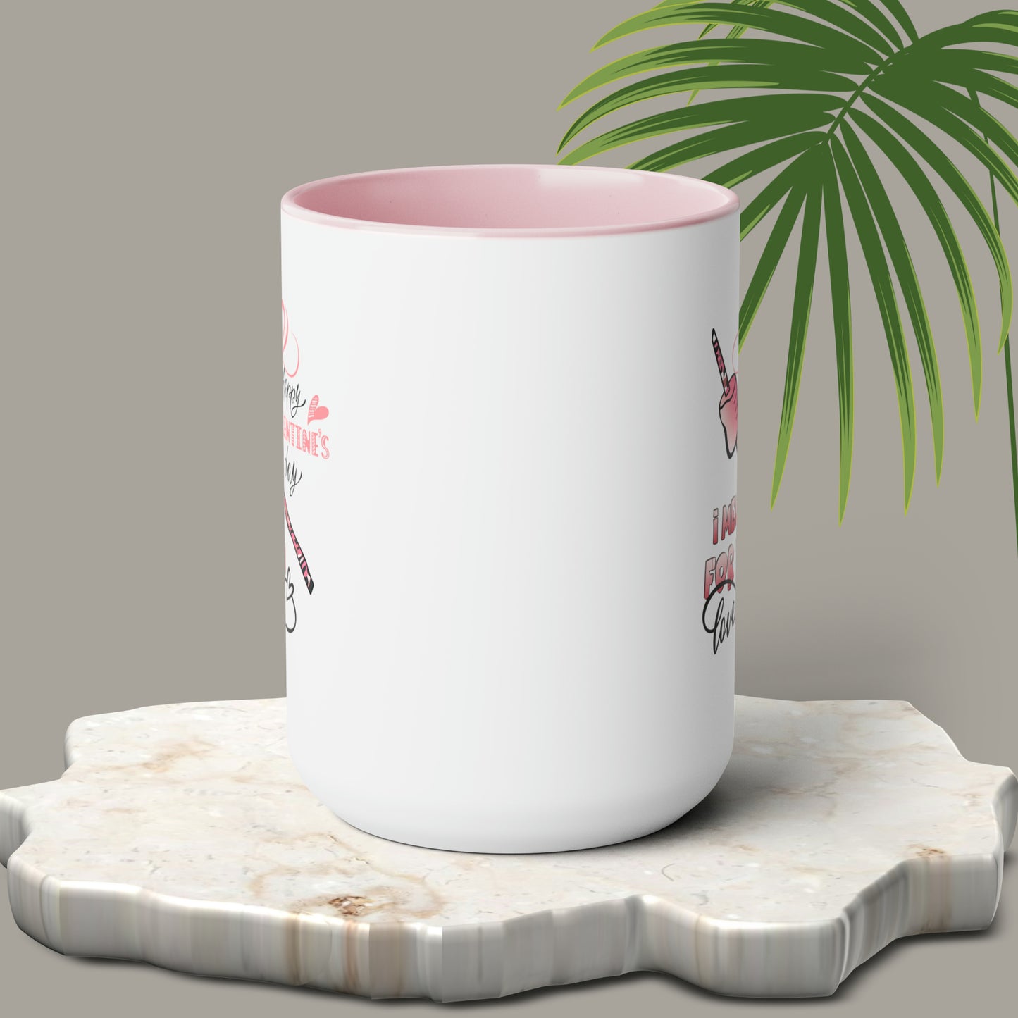 Happy valentines day Two-Tone Coffee Mugs, 15oz