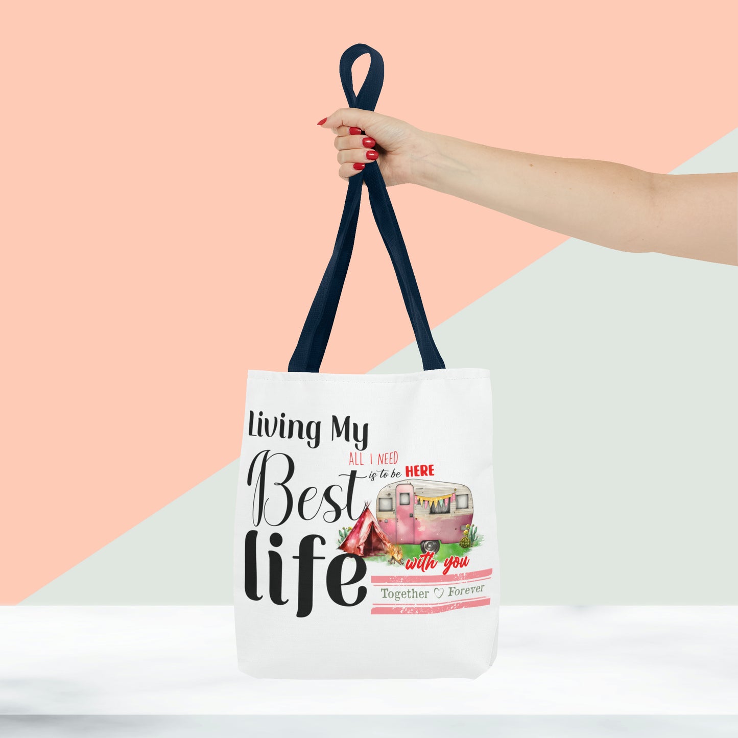 Happy Valentines Day Tote Bag