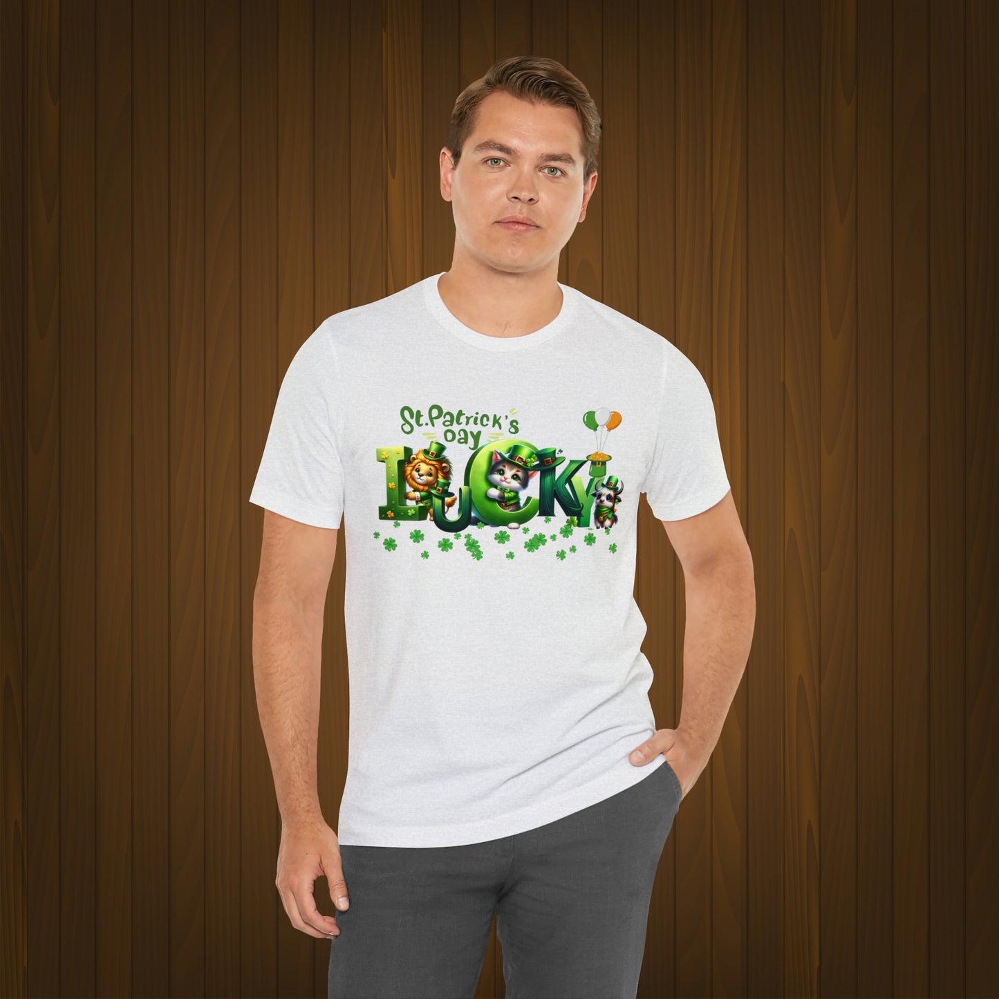 St Patrick's Day Unisex Jersey Short Sleeve Tee