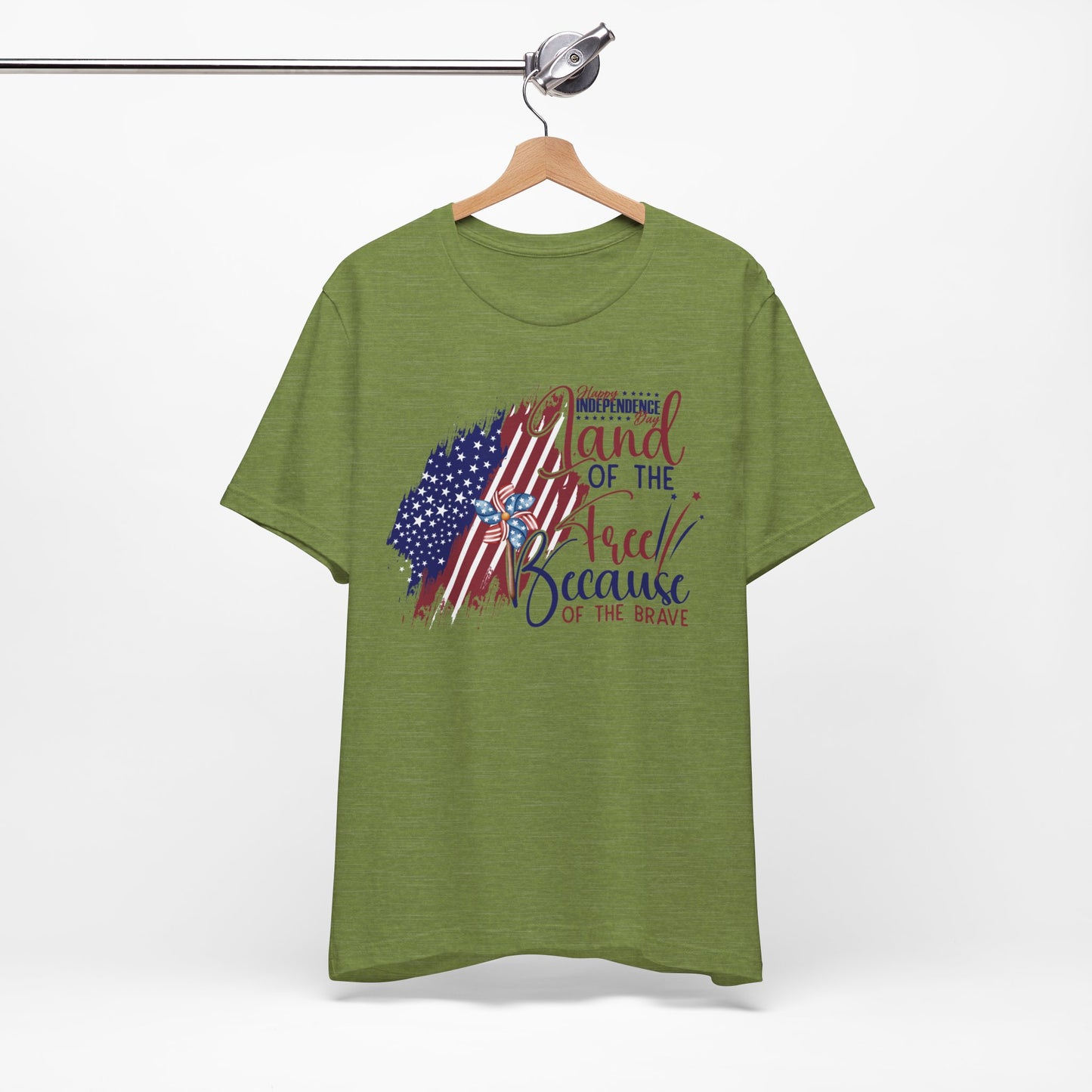 4th of July T-shirt, Happy Independence DayT-Shirt, Fourth of July unisex jersey short sleeve.