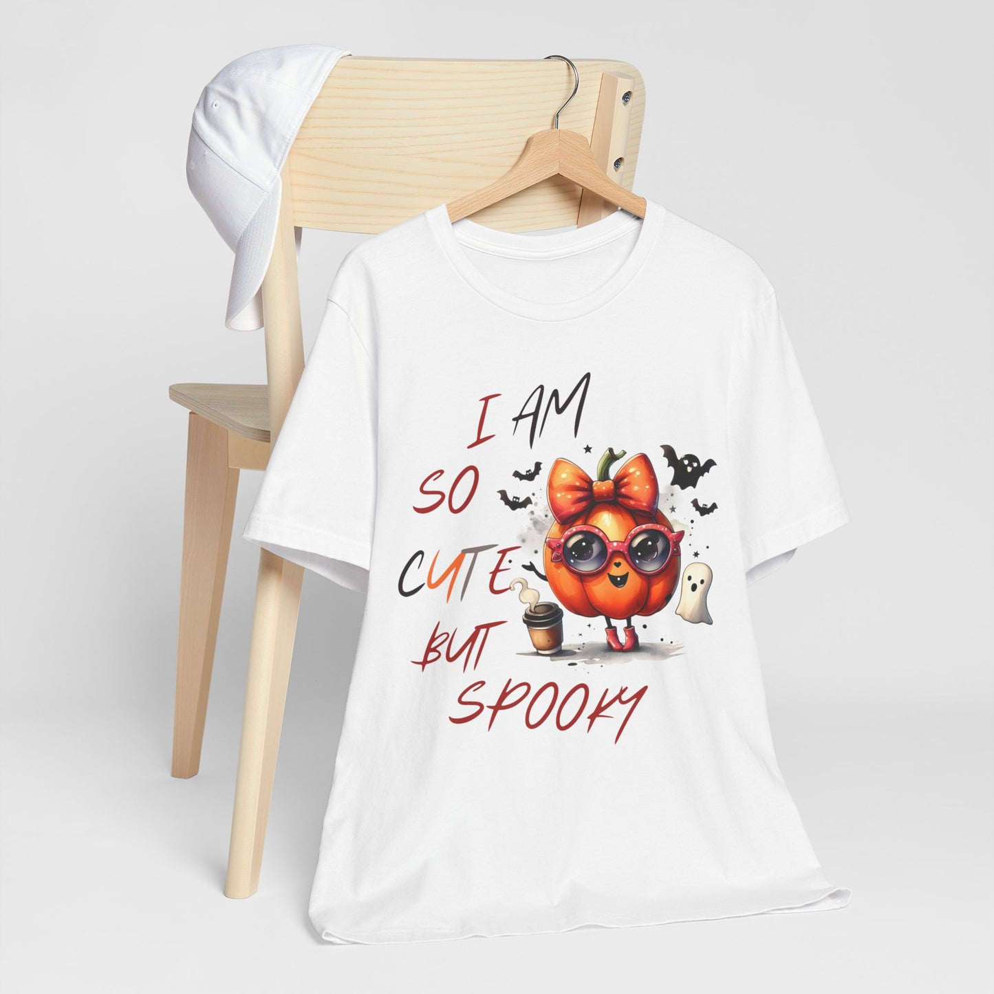 I Am So Spooky But Cute Halloween T-shirt, Happy Halloween T-shirt, Trick Or Treat T-shirt, Halloween T-shirt, Cool Halloween T-shirt, Spooky T-shirt,