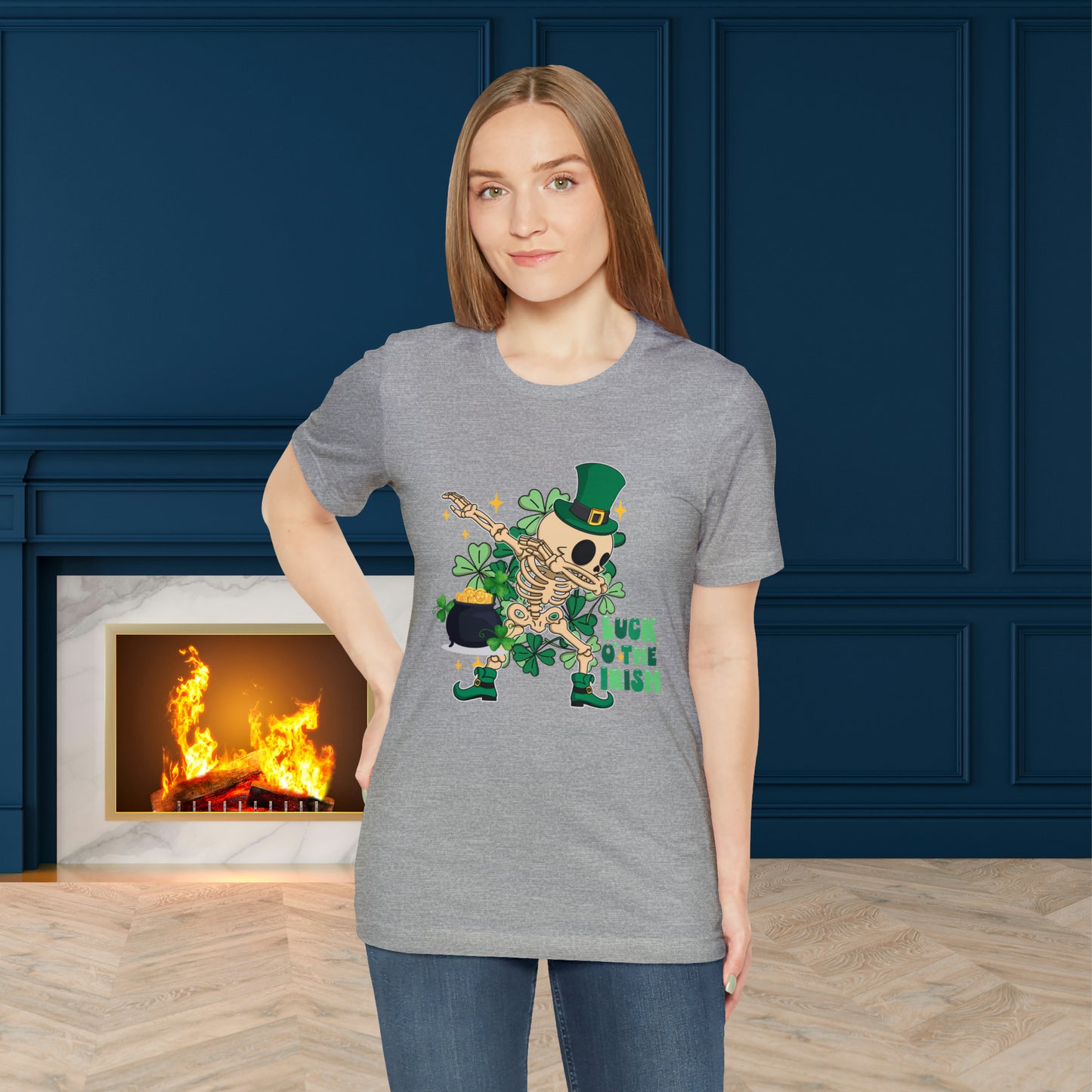 St Patrick's Day Unisex Jersey Short Sleeve Tee