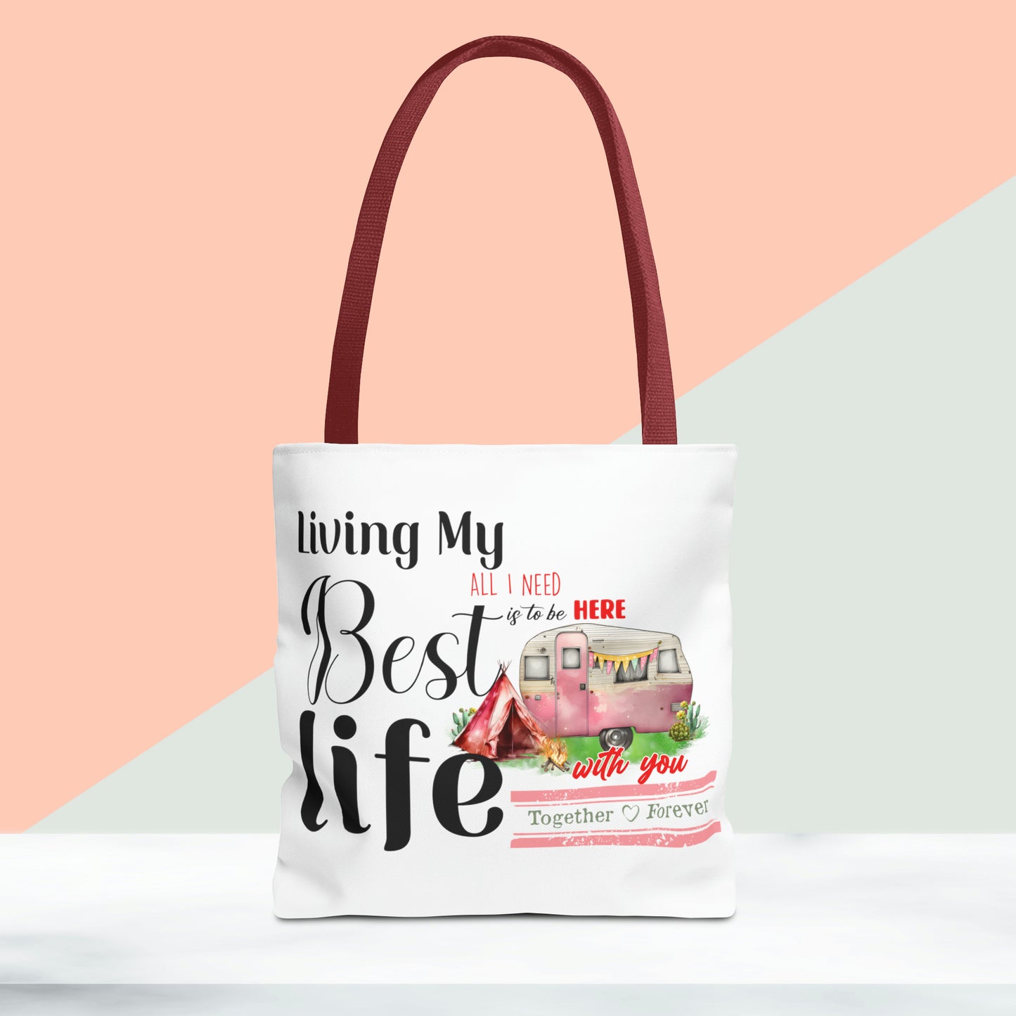 Happy Valentines Day Tote Bag