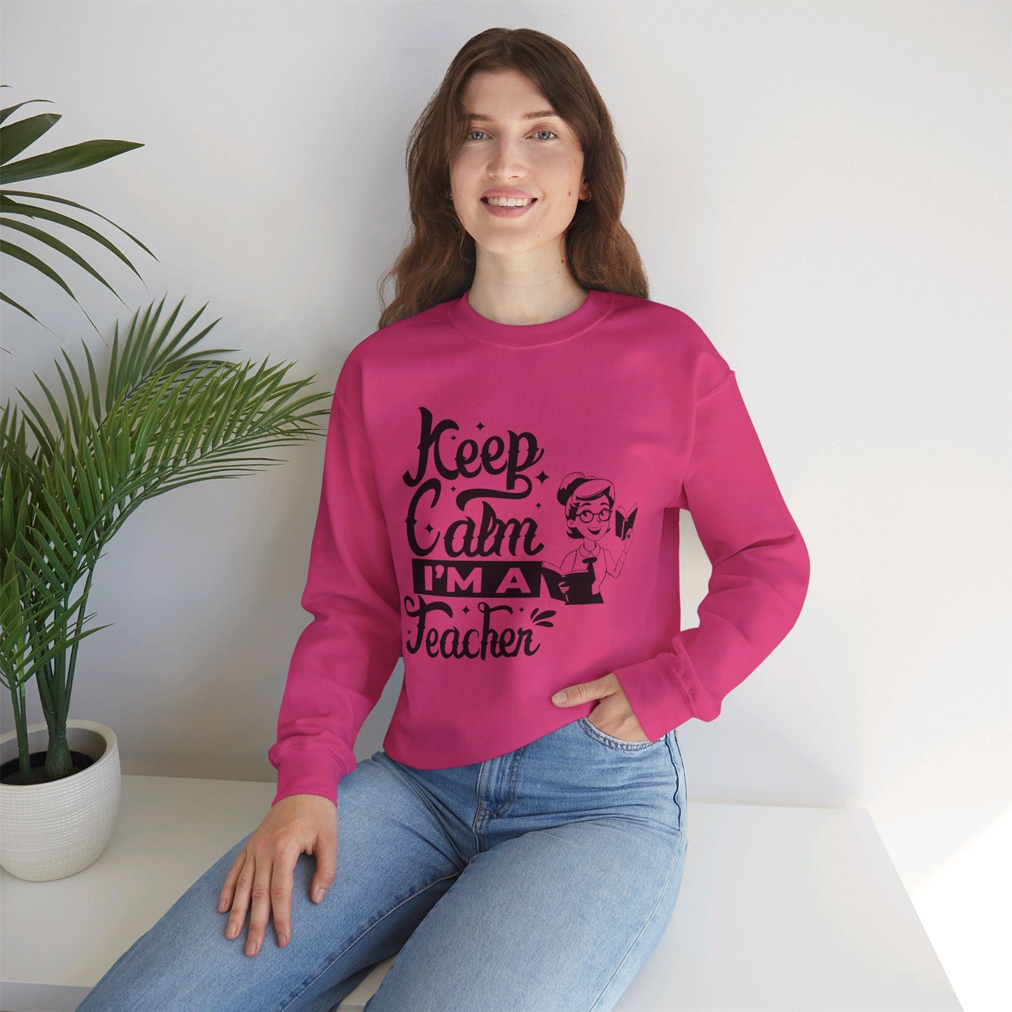 We Love Teachers Sweatshirt, Back To school unisex heavy blend crewneck sweatshirt, Teacher Back To school  Sweatshirt. First Day Vibes Sweatshirt.