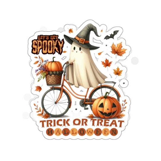 Let's get Spooky Halloween Kiss-Cut Stickers, Happy Halloween Kiss-Cut Stickers, Spooky Season Kiss-Cut Stickers, Trick Or Treat Halloween Kiss-Cut Stickers.