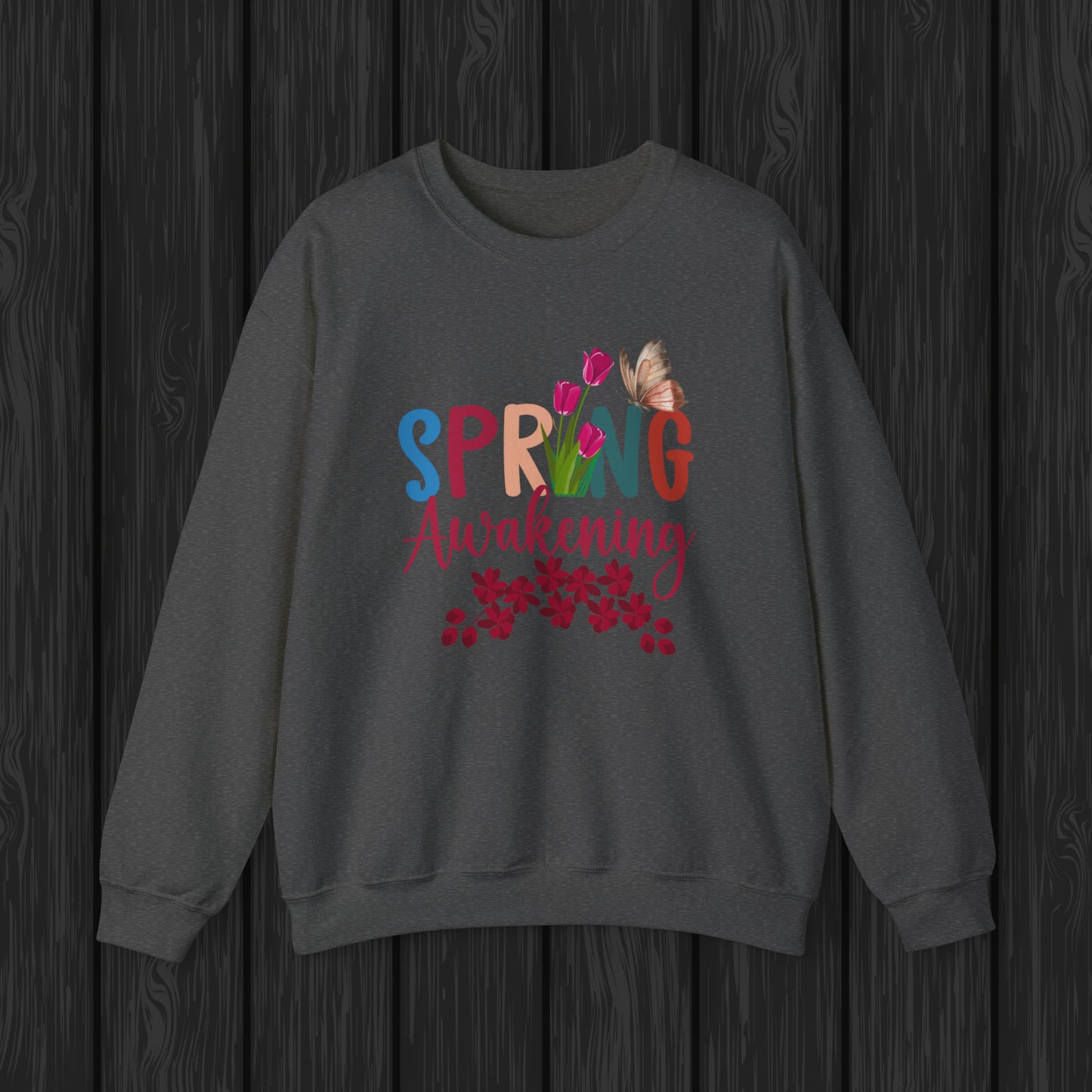 Spring Awakening Unisex Crewneck Sweatshirt, Spring Time Trendy Sweatshirt