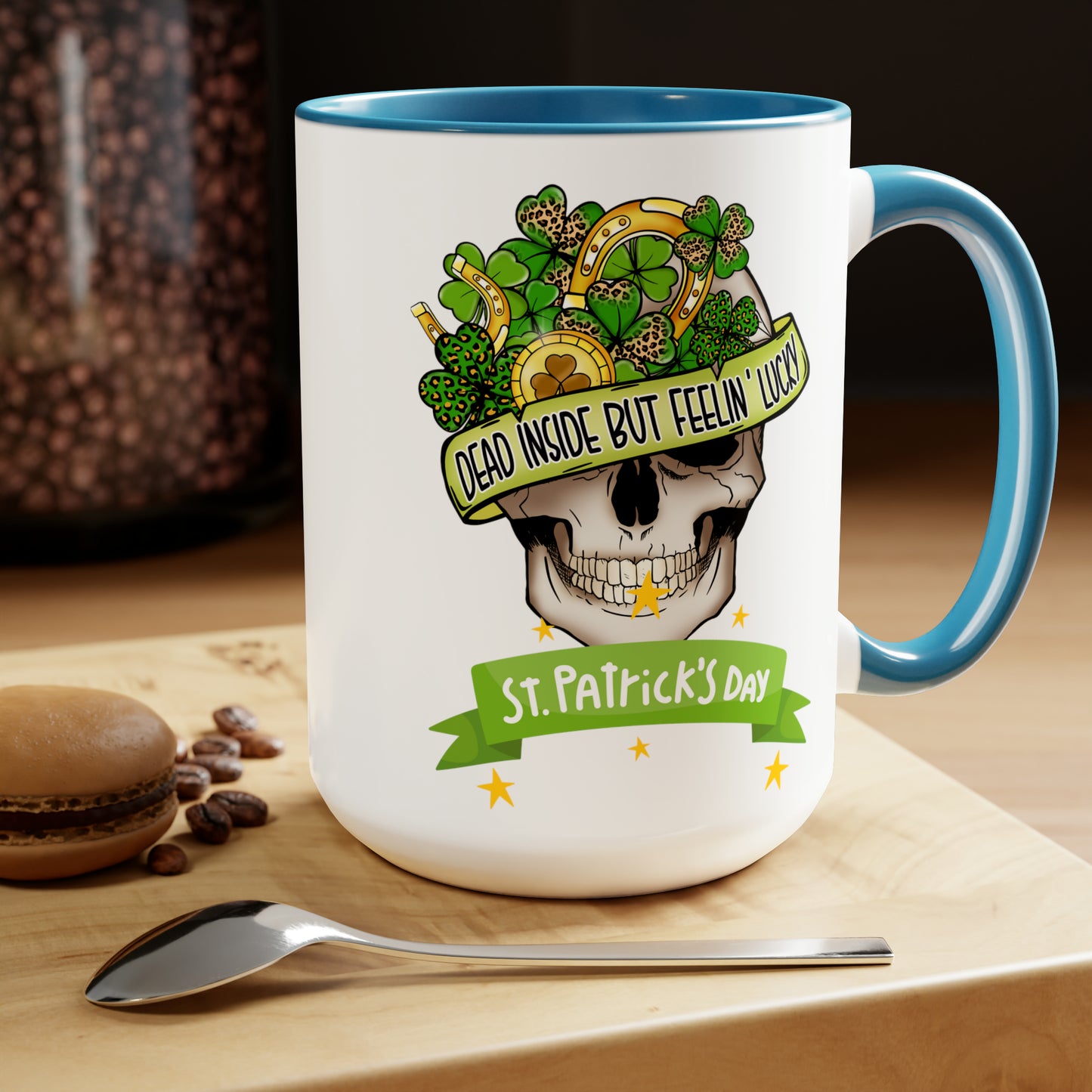 St Patrick's Day two-Tone Coffee Mugs, 15oz