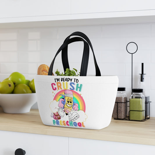 Back To School Lunch Bag, Back to Learning Lunch Bag, Ready for School Lunch Bag.