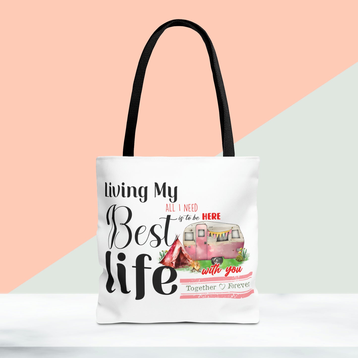 Happy Valentines Day Tote Bag