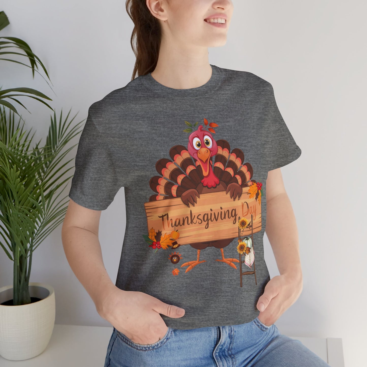 Thanksgiving Day T-shirt, Happy thanksgiving 2024 T-shirt, Thanksgiving Gift,Turkey Shirt, Family Thanksgiving, Holiday Outfit.