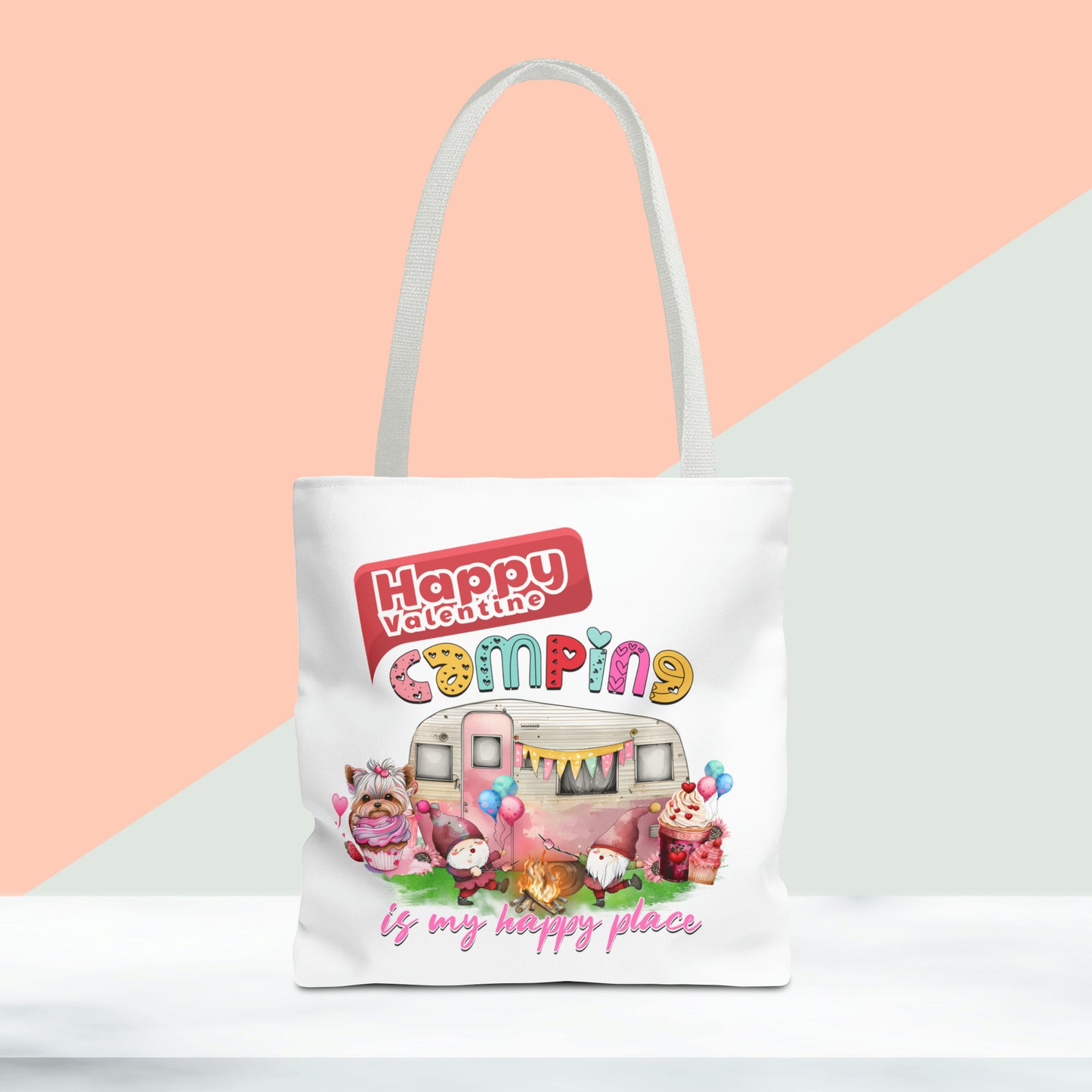 Happy Valentines Day Tote Bag