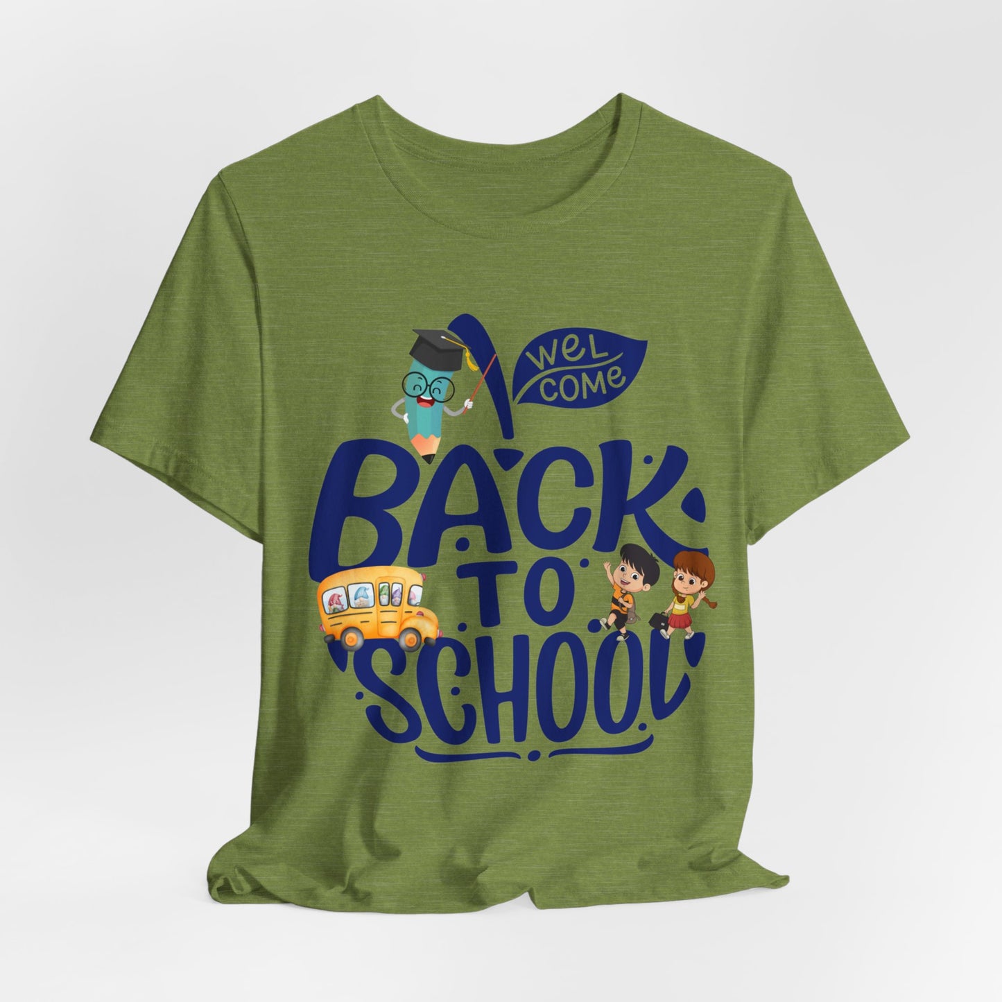 Welcome Back To School T-Shirt, Teacher T-Shirt, Teacher Back To school unisex jersey short sleeve.First Day Vibes T-Shirt.