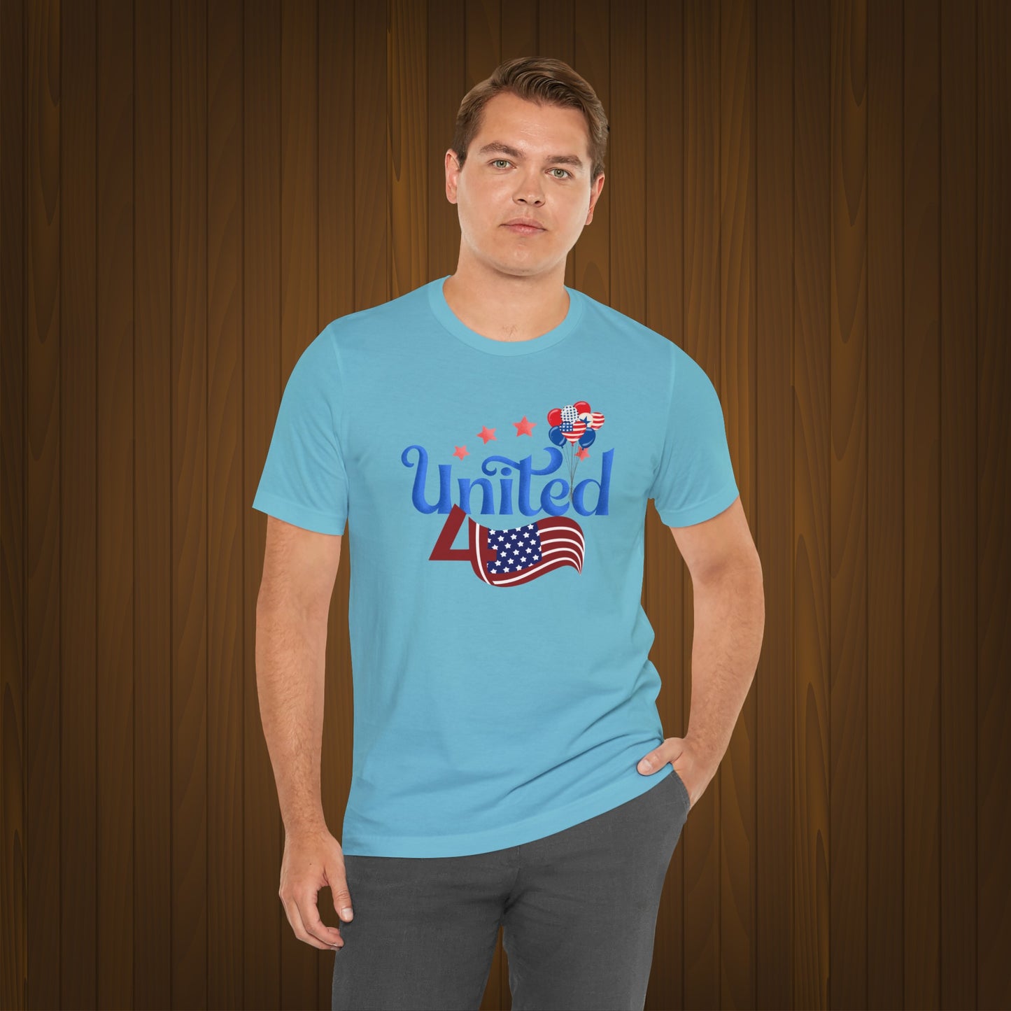 4th Of July T-shirt, United Fourth of July T-Shirt, Fourth of July Unisex Jersey Short Sleeve Tee.