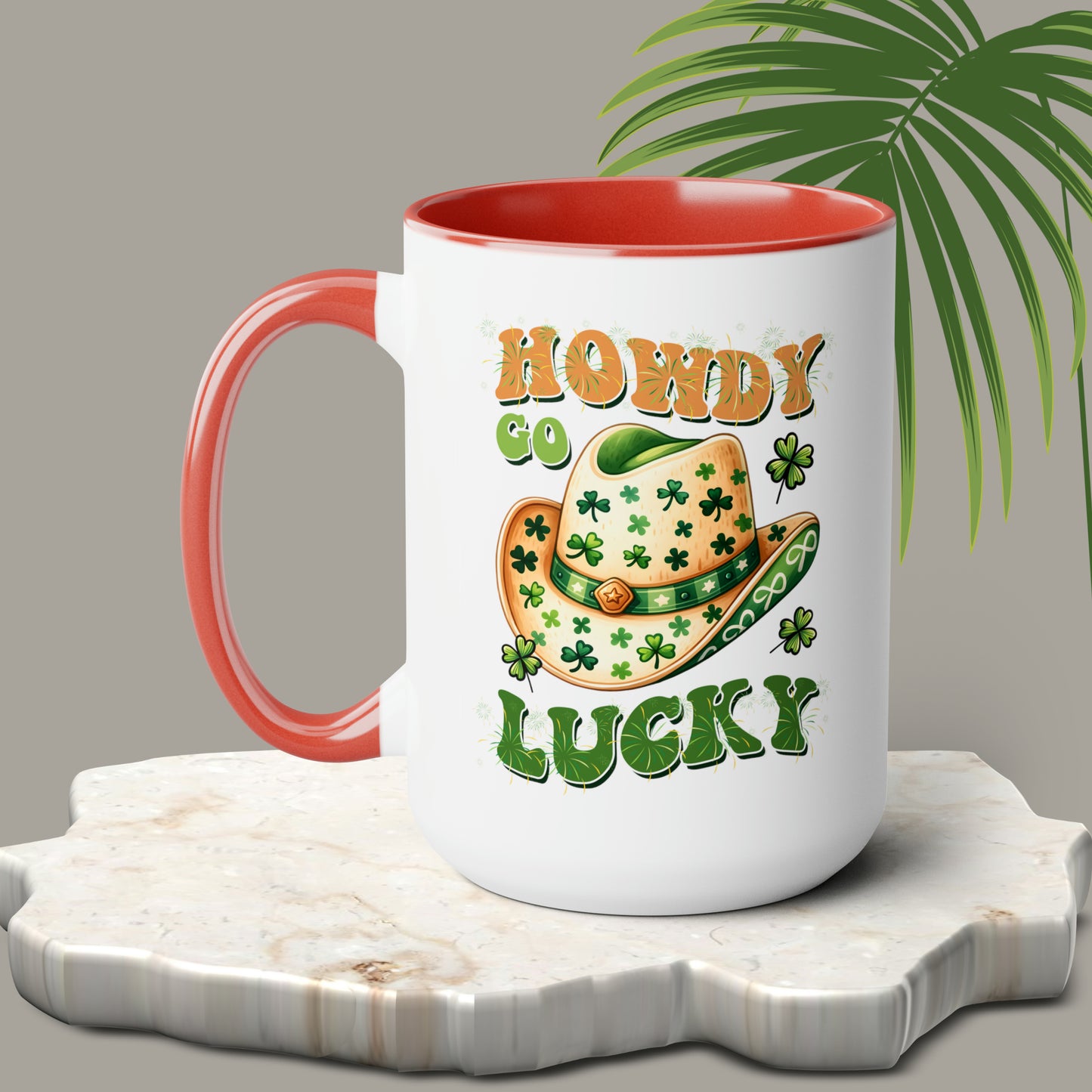 St Patrick's Day two-Tone Coffee Mugs, 15oz