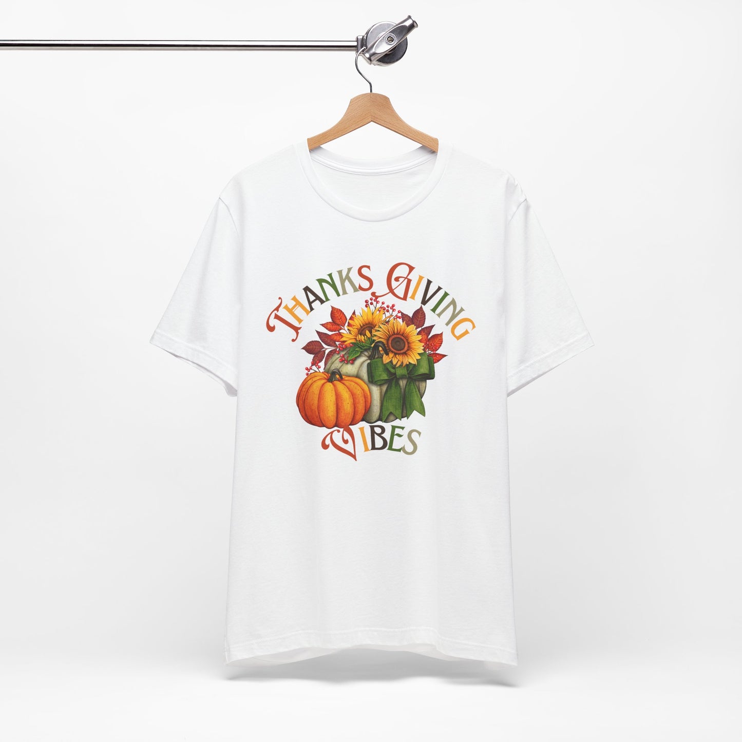 Thanks Giving  Vibes T-shirt, Happy Thanksgiving T-shirt, Happy thanksgiving 2024 T-shirt, Thanksgiving Gift,Turkey Shirt, Family Thanksgiving, Holiday Outfit.