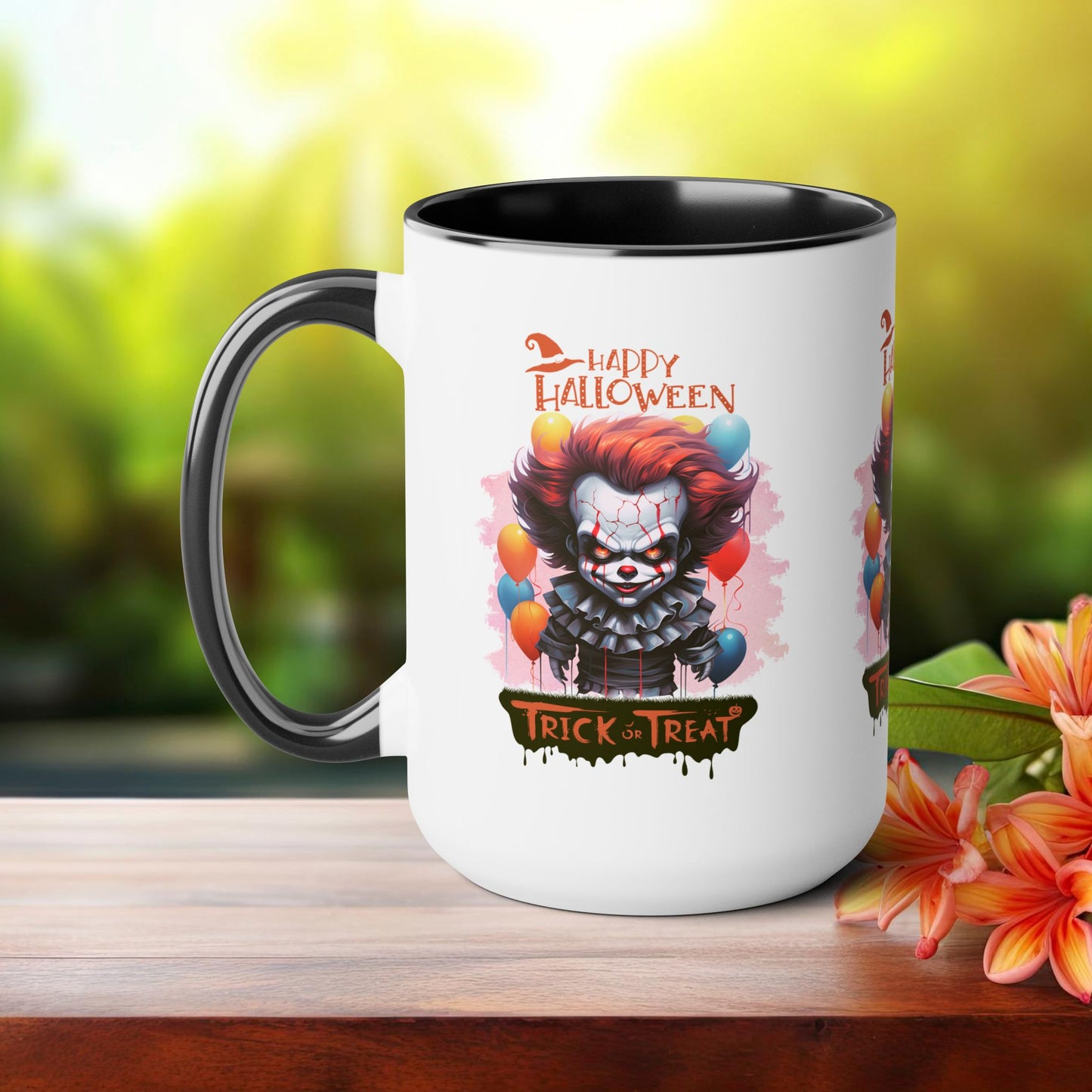 Trick or Treat Halloween Coffee Mug, Happy Halloween Coffee Mug, Ghost Halloween Coffee Mug, Spooky Season Halloween Coffee Mug.