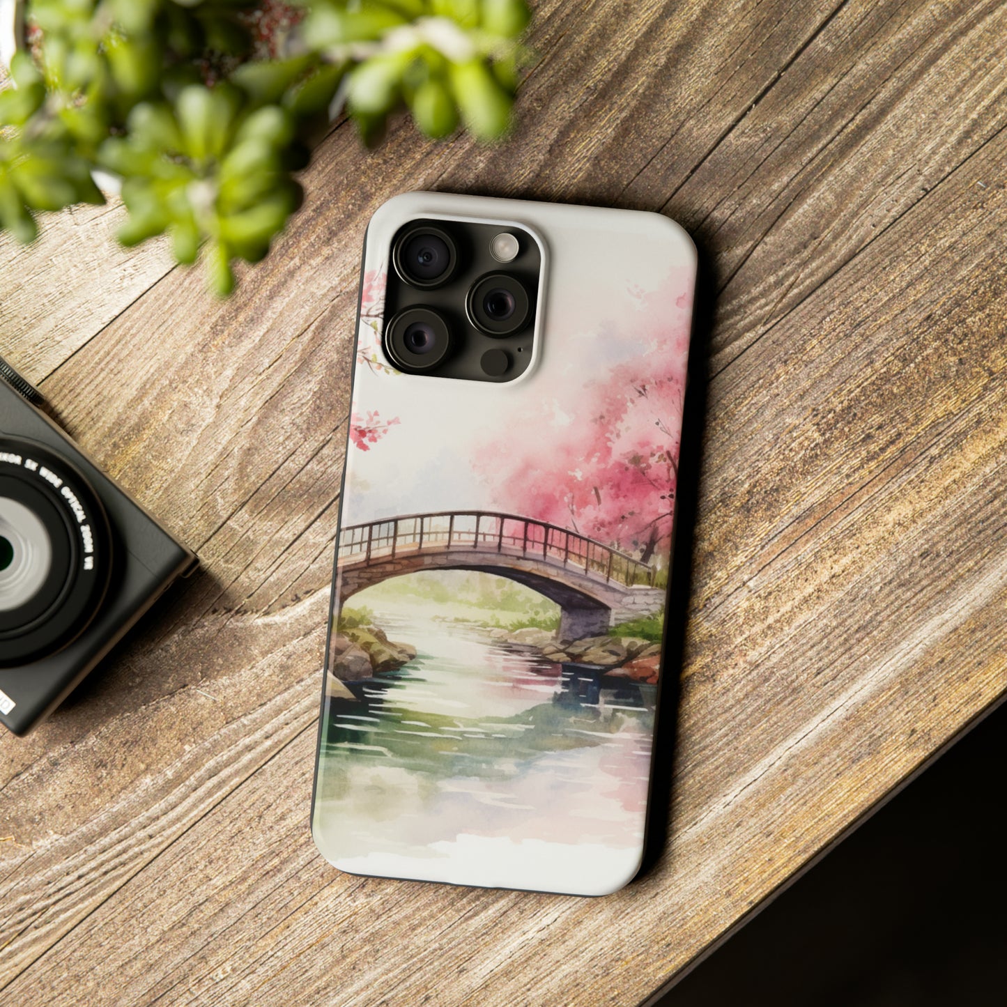 Spring Bridge iPhone 15 Phone Cases