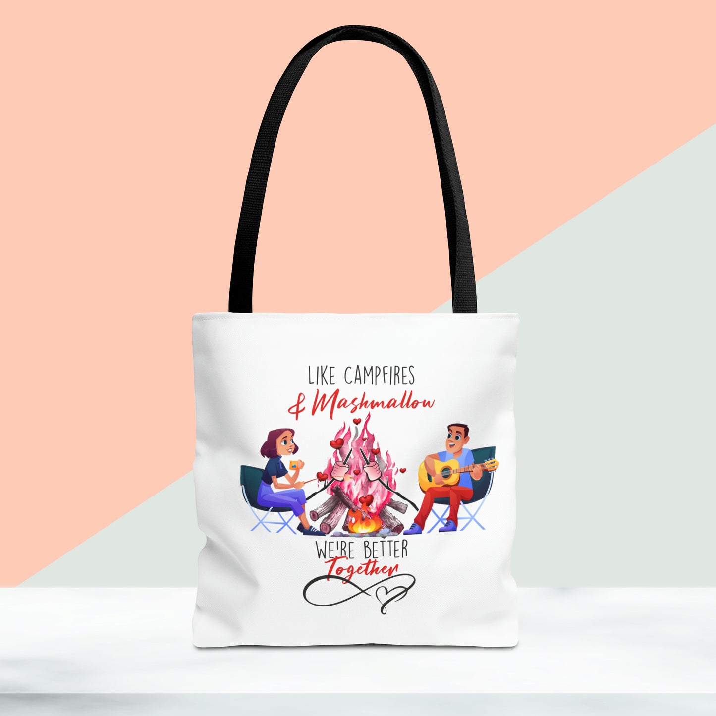 Happy Valentines Day Tote Bag