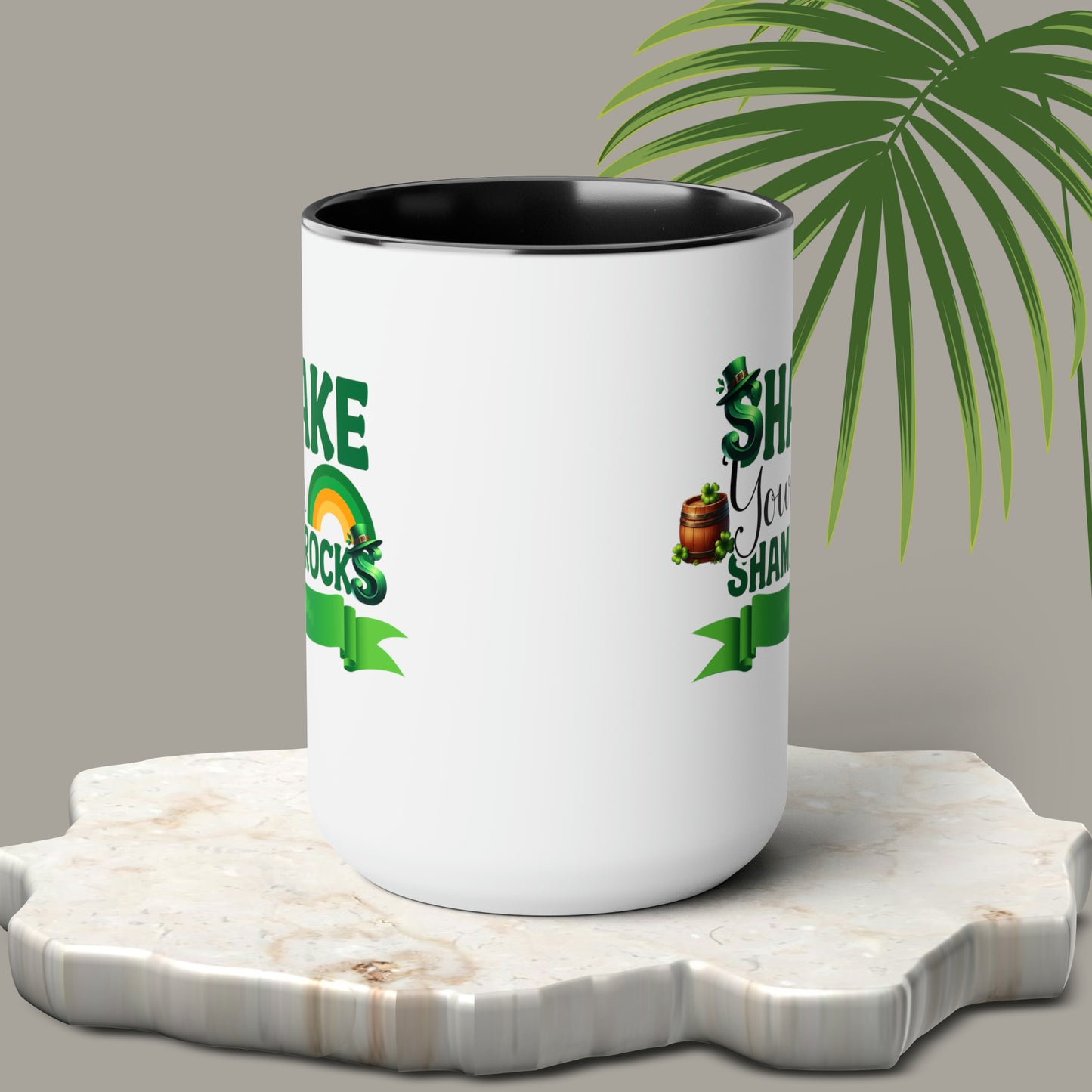 St Patrick's Day two-Tone Coffee Mugs, 15oz