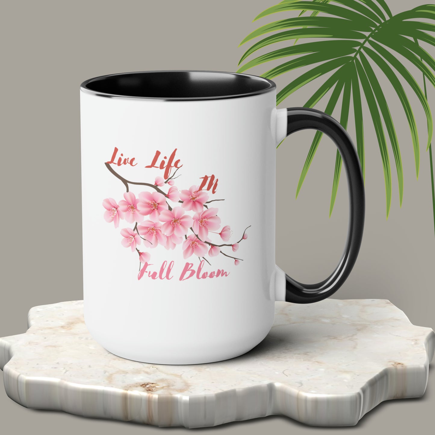 Spring two-Tone Coffee Mugs, 15oz