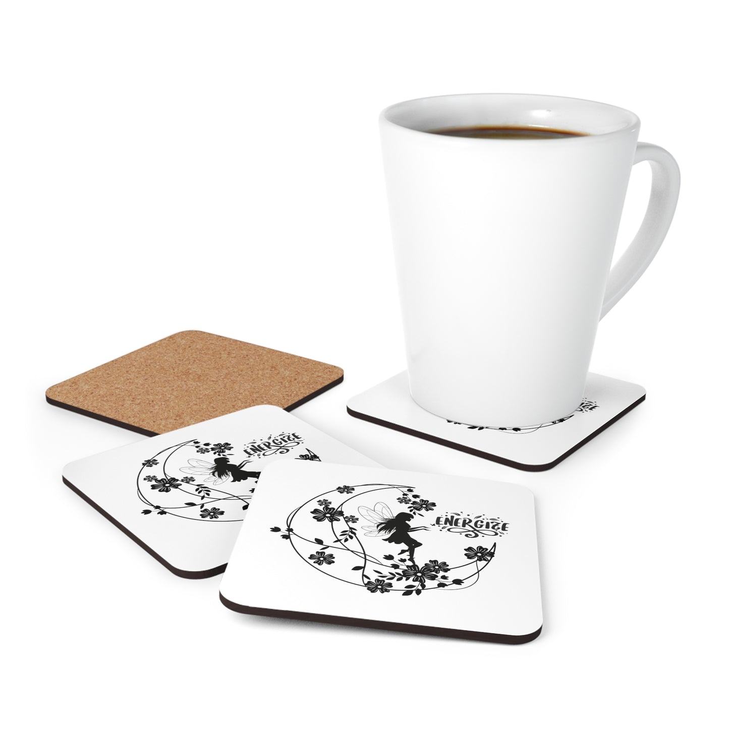 Corkwood Coaster Set