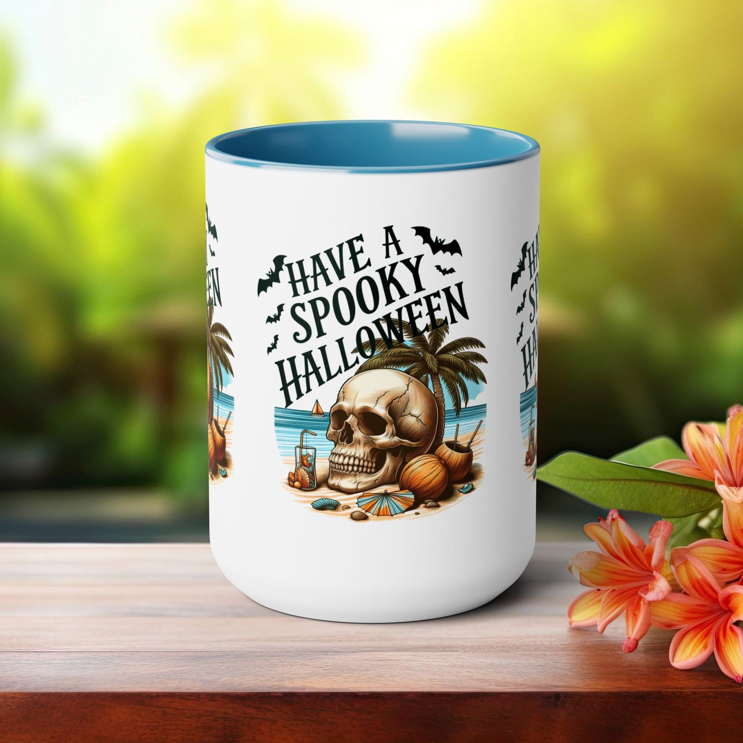 Have A Spooky Halloween Coffee Mug,  Let's Go Halloween Coffee Mug, Trick or Treat Halloween Coffee Mug, Cute Skeleton Coffee Mug, Spooky Season Halloween Coffee Mug.