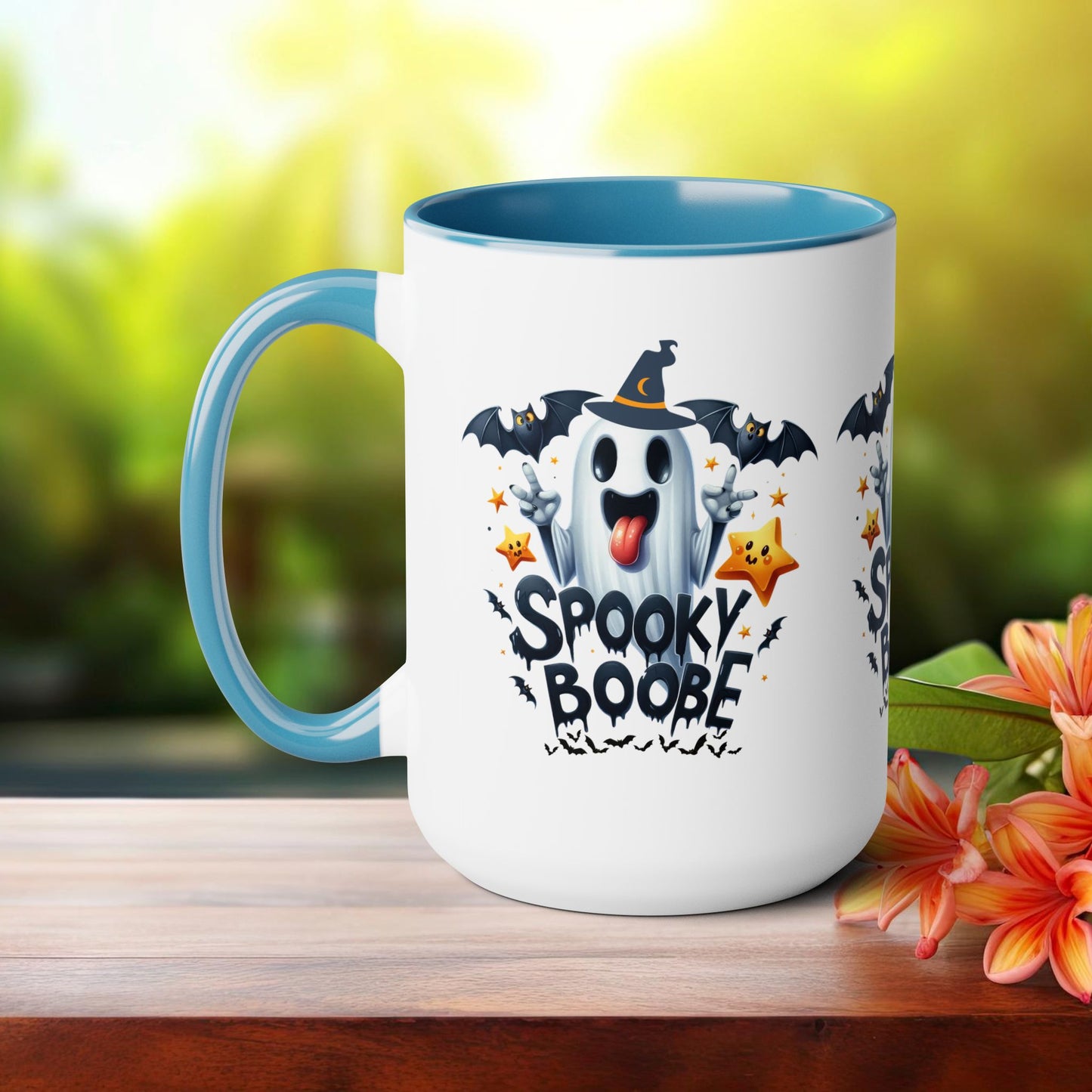 Spooky Boo Happy Halloween Coffee Mug,  Let's Go Halloween Coffee Mug, Trick or Treat Halloween Coffee Mug, Cute Ghost Coffee Mug, Spooky Season Halloween Coffee Mug.