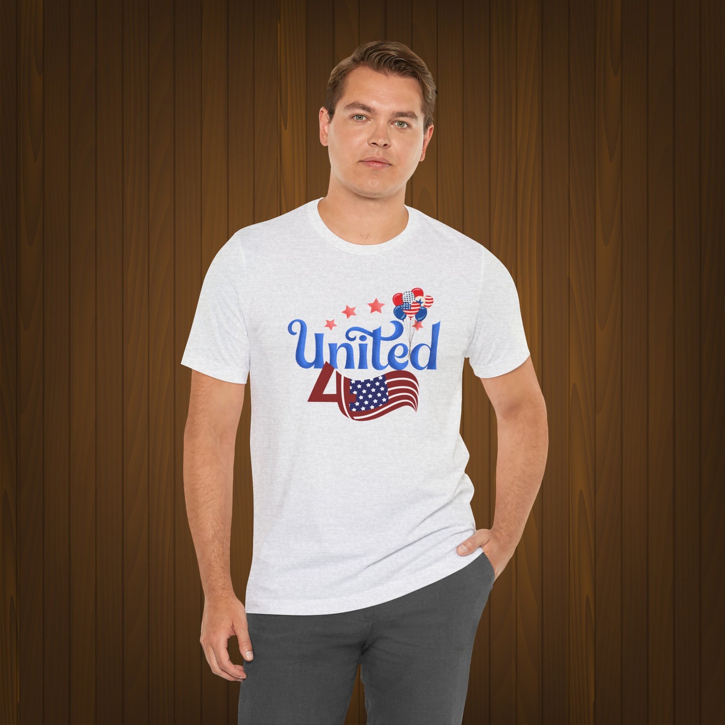 4th Of July T-shirt, United Fourth of July T-Shirt, Fourth of July Unisex Jersey Short Sleeve Tee.