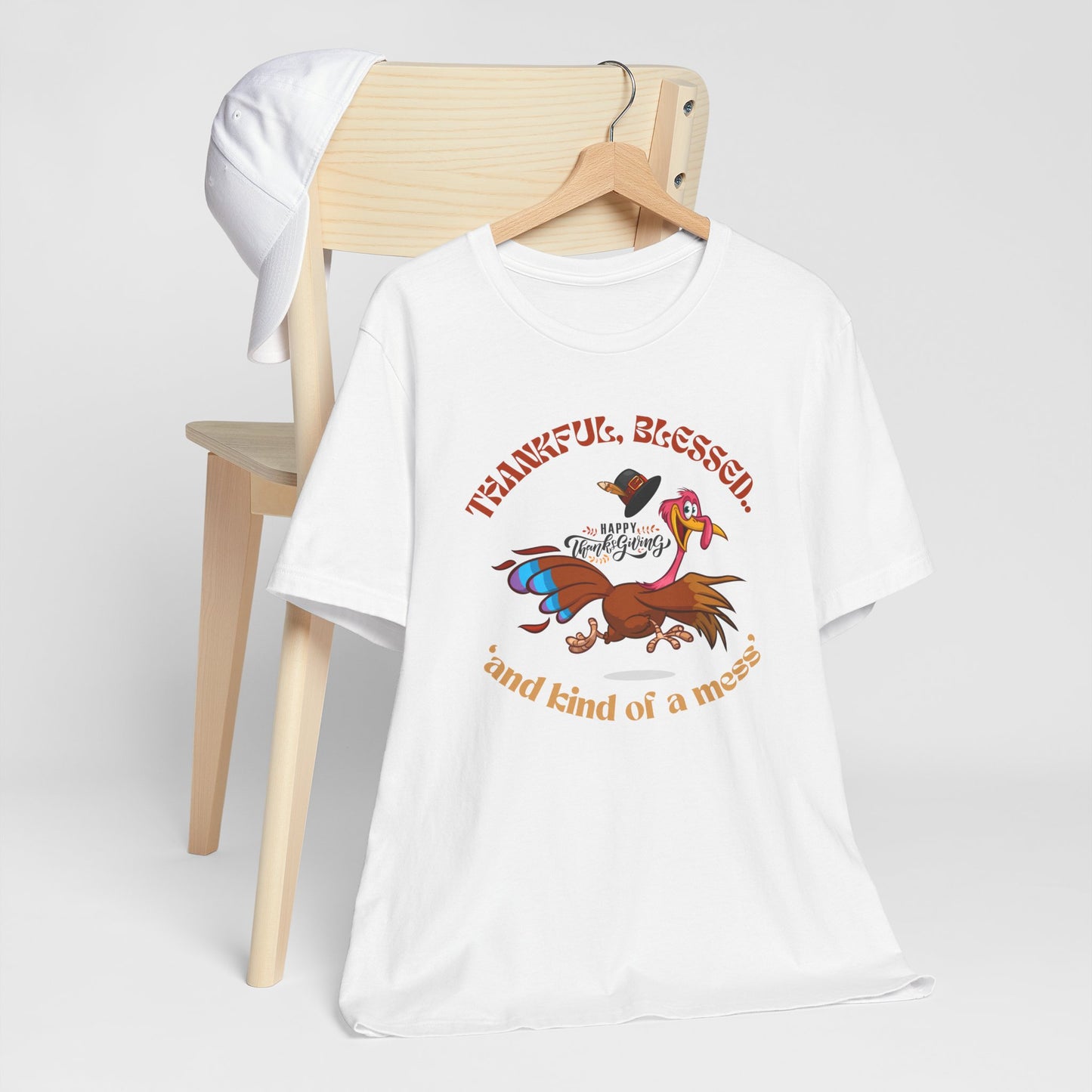 Thankful Blessed T-shirt, Happy Thanksgiving T-shirt, Happy Thanksgiving T-shirt, Happy thanksgiving 2024 T-shirt, Thanksgiving Gift,Turkey Shirt, Family Thanksgiving, Holiday Outfit.