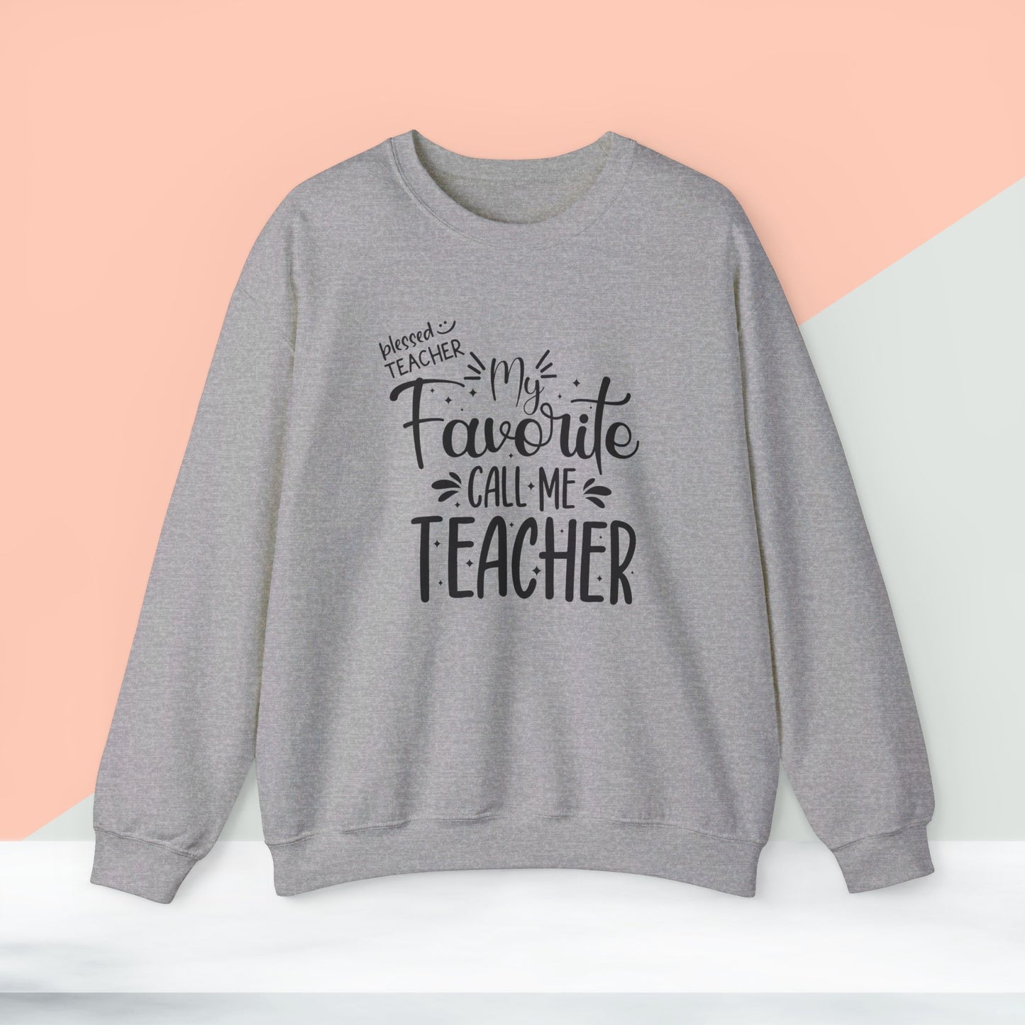 We Love Teachers Sweatshirt, Back To school unisex heavy blend crewneck sweatshirt, Teacher Back To school  Sweatshirt. First Day Vibes Sweatshirt.