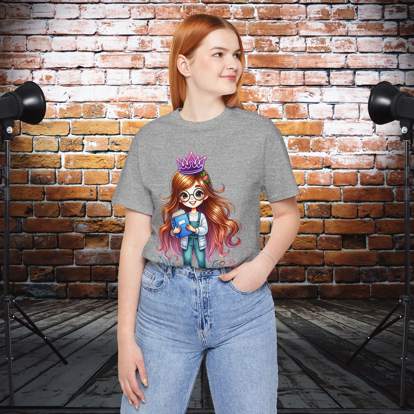 Little Princess T-Shirt, Teach Love Inspire Teacher Shirt, Teacher Back To school unisex jersey short sleeve.First Day Vibes T-Shirt.