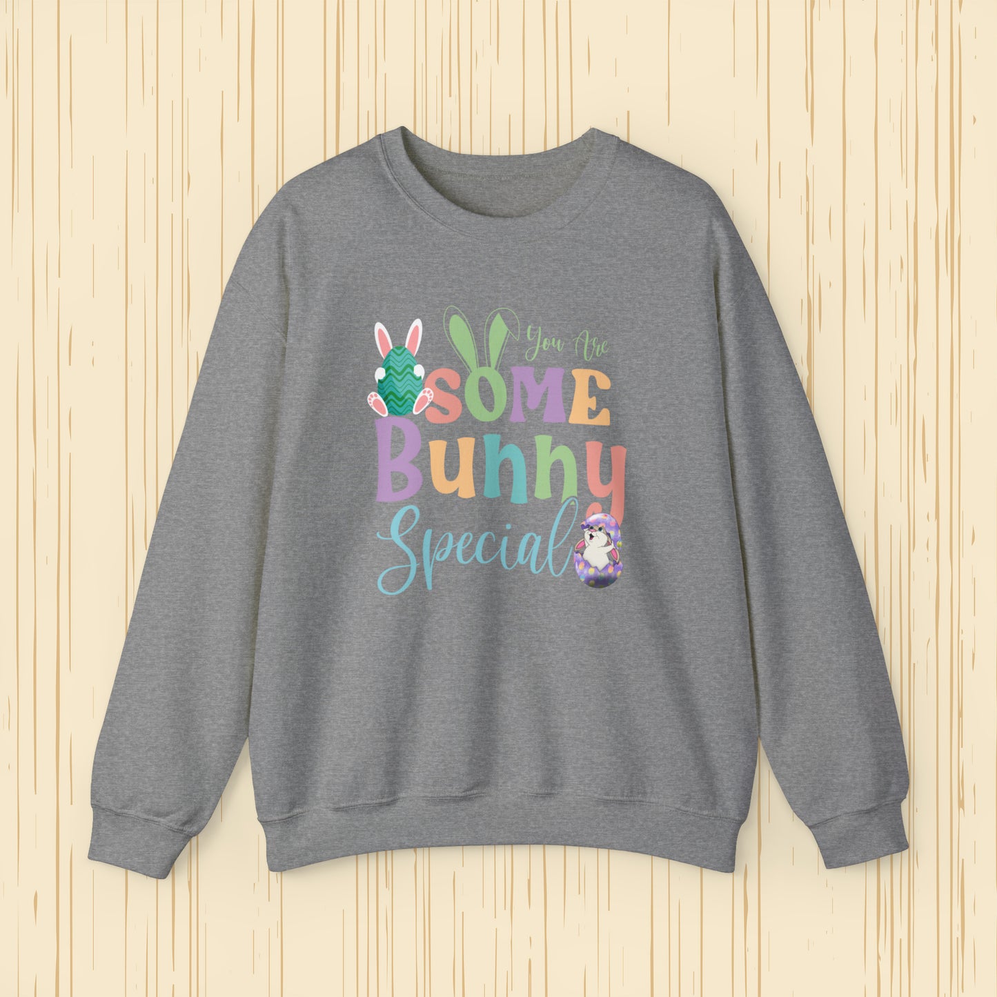 Easter Bunny Unisex Crewneck Sweatshirt