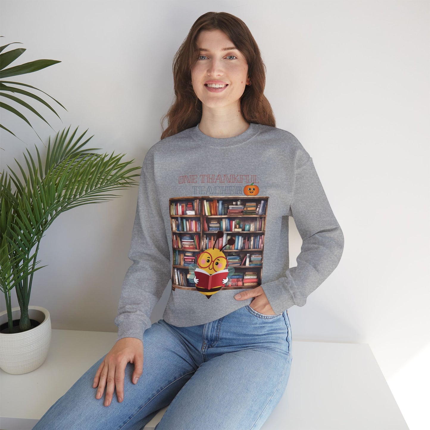 Happy Thanksgiving Turkey Sweatshirt - Unisex Heavy Blend, Happy Thanksgiving2024 Sweatshirt, Thanksgiving Gift, Festive Sweatshirt.