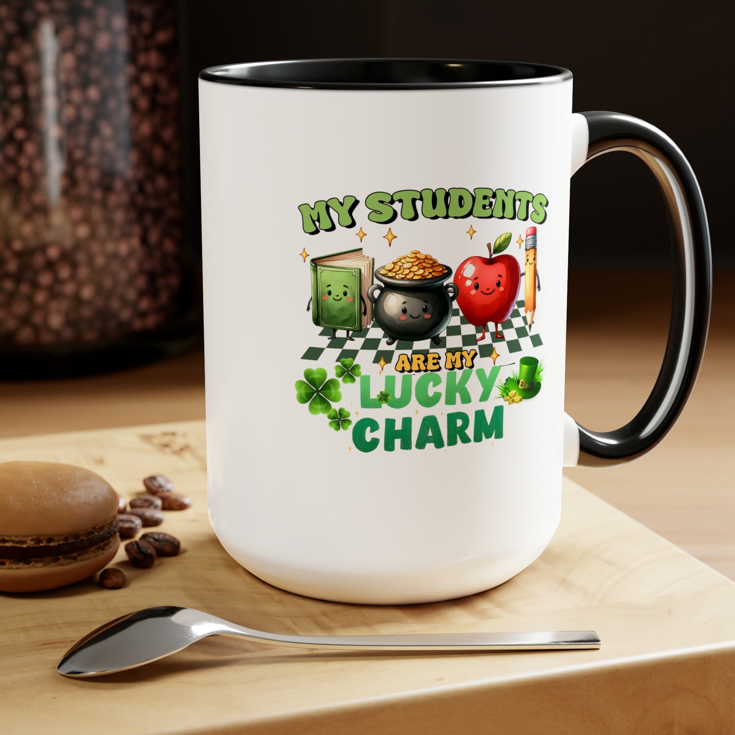 St Patrick's Day two-Tone Coffee Mugs, 15oz