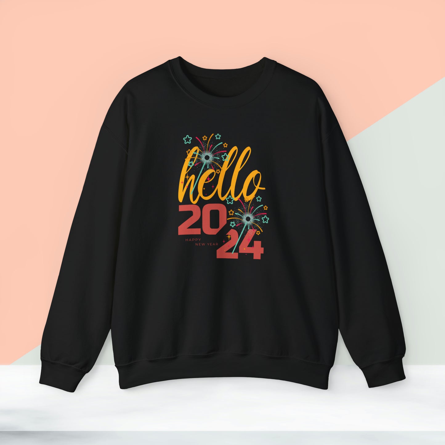 Happy New Year Unisex Heavy Blend™ Crewneck Sweatshirt