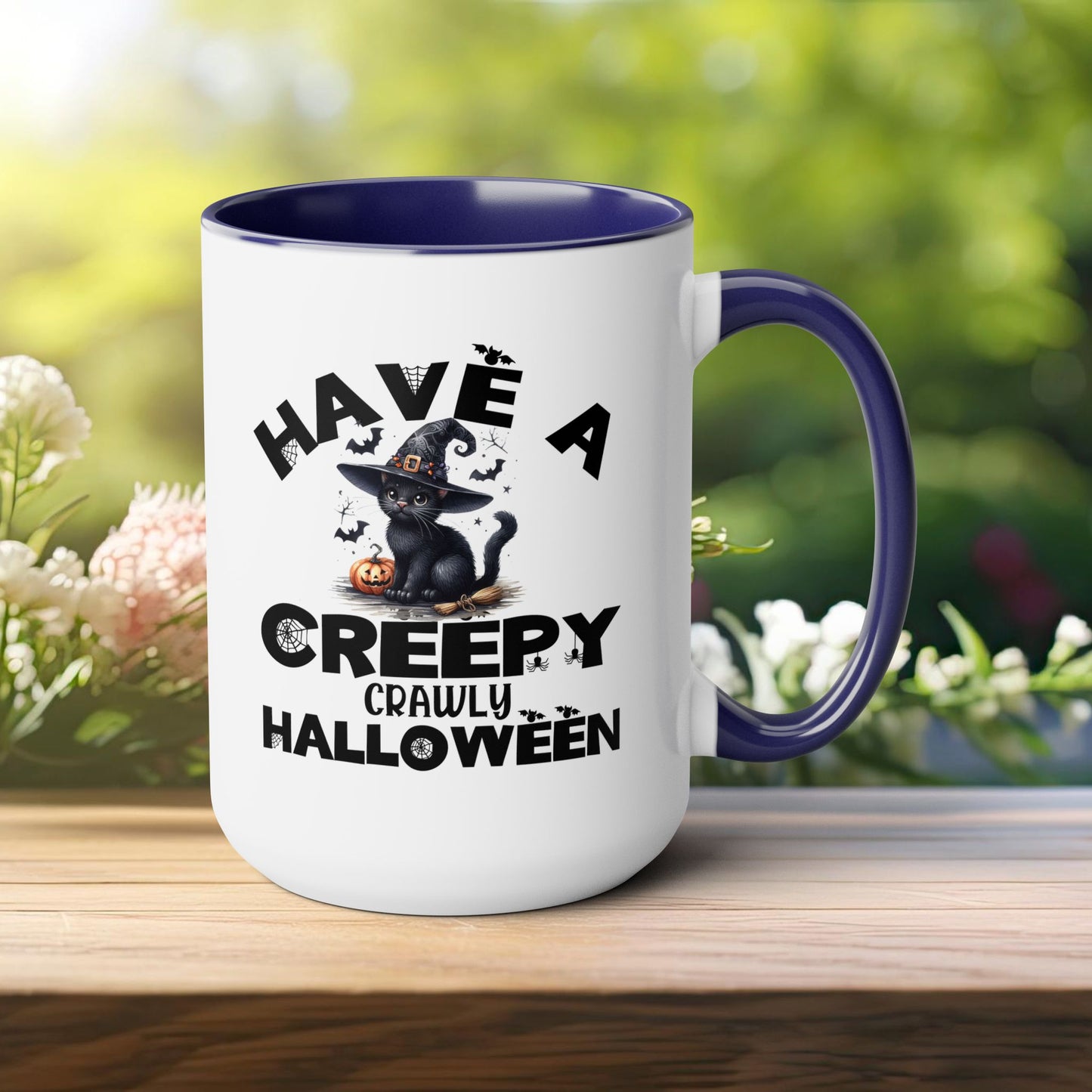 Have A Creepy Crawly Halloween Coffee Mug,  Let's Go Halloween Coffee Mug, Trick or Treat Halloween Coffee Mug, Cute Skeleton Coffee Mug, Spooky Season Halloween Coffee Mug.