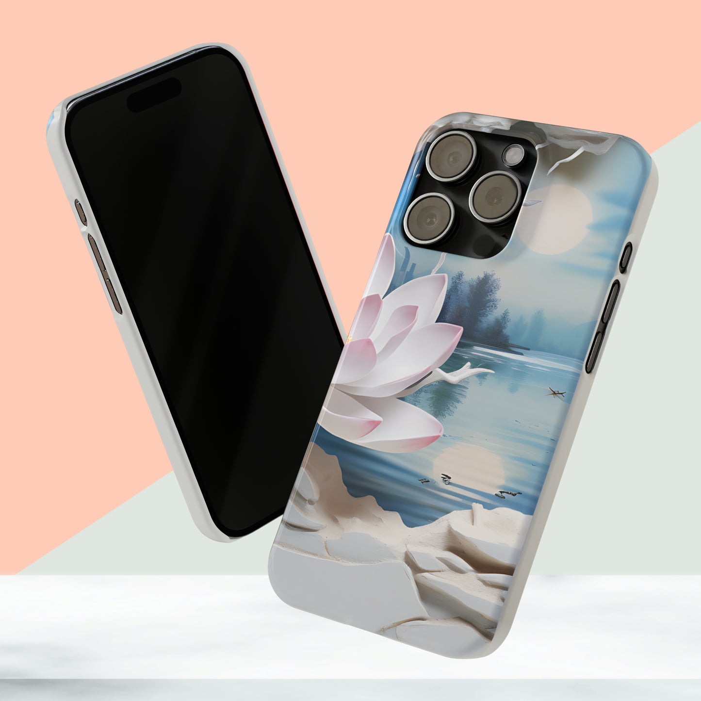 3d Landscape iPhone 15 Phone Cases