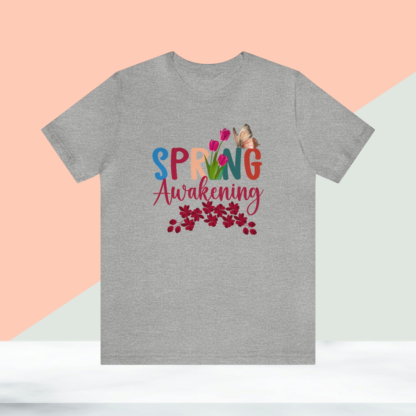 Spring Awakening Unisex T-shirt, Spring Vibes Trendy Shirt.