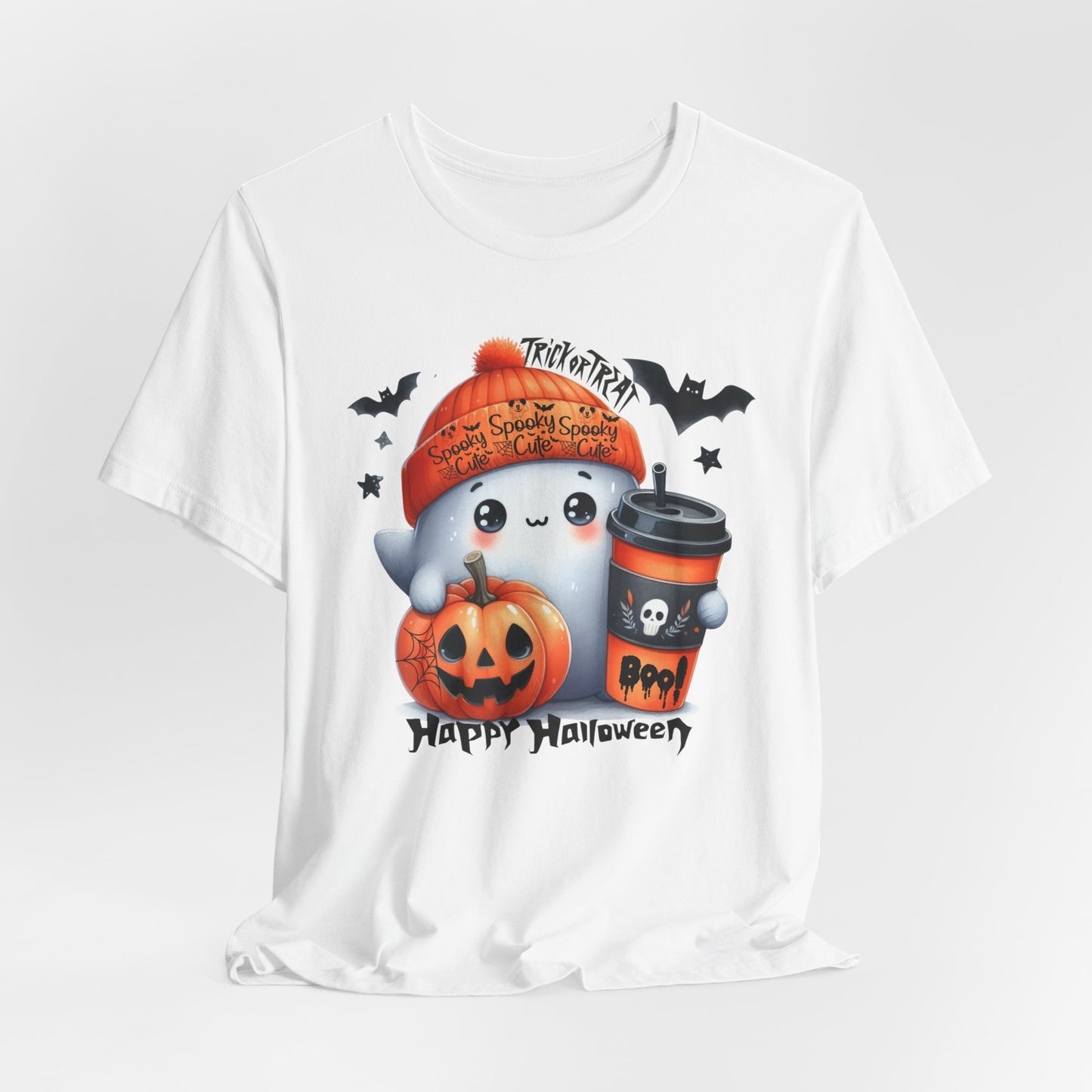 Spooky Cute Halloween T-shirt, Happy Halloween T-shirt, Trick Or Treat T-shirt, Halloween T-shirt, Cool Halloween T-shirt, Spooky T-shirt,