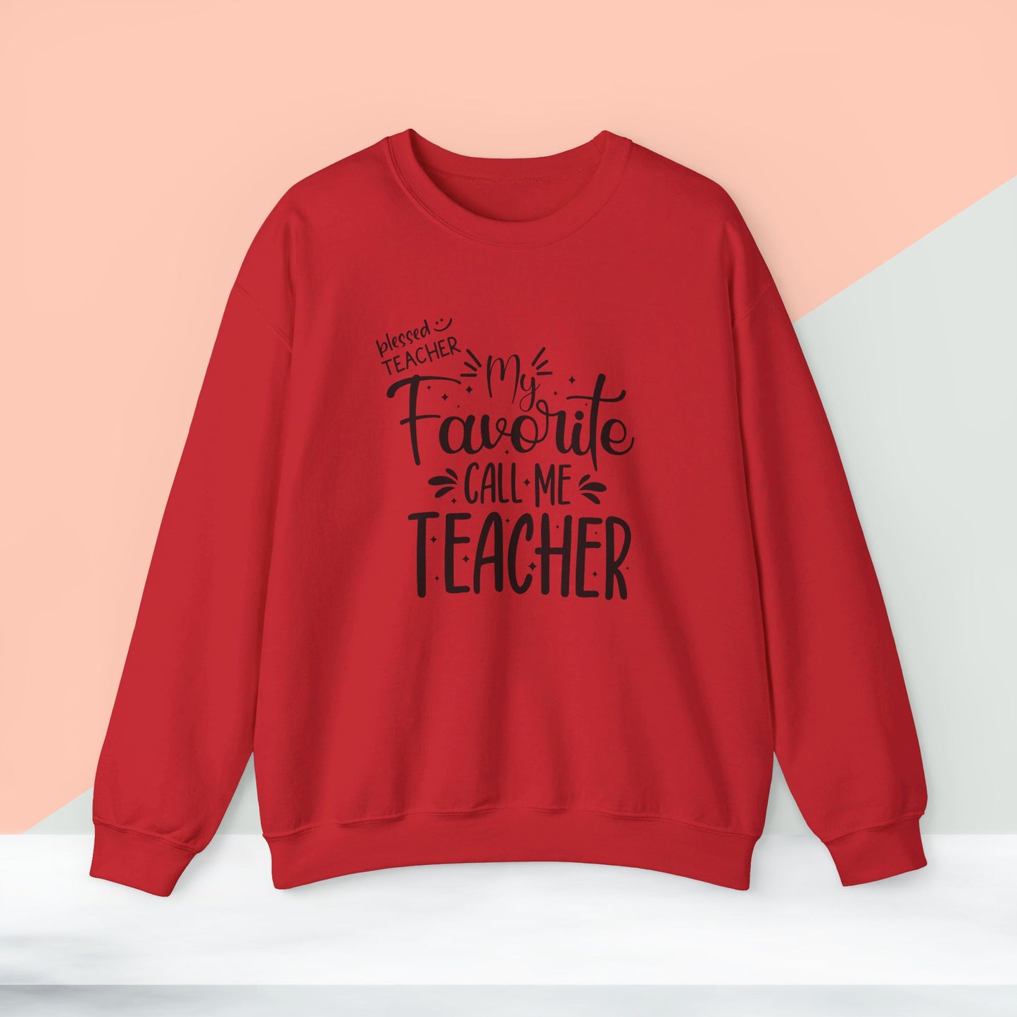 We Love Teachers Sweatshirt, Back To school unisex heavy blend crewneck sweatshirt, Teacher Back To school  Sweatshirt. First Day Vibes Sweatshirt.