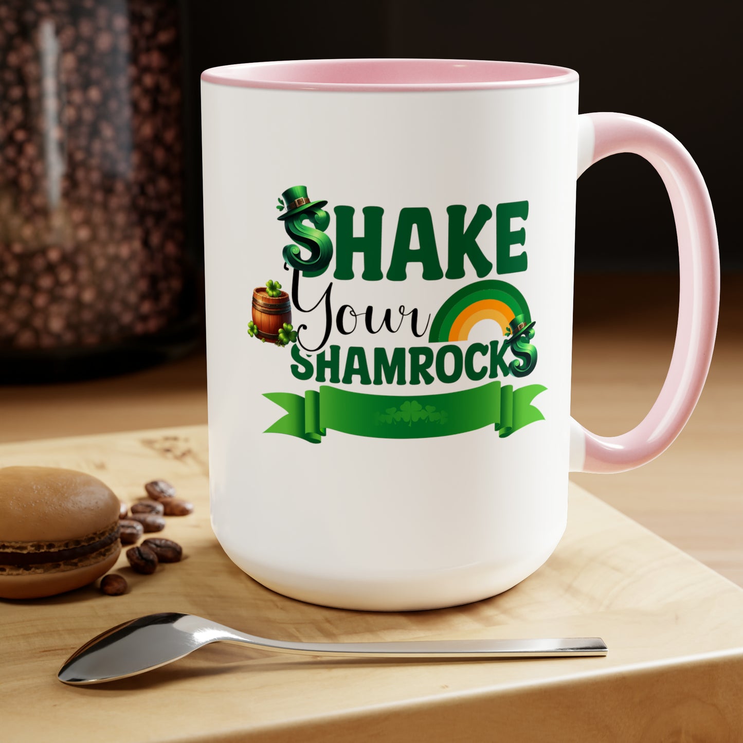 St Patrick's Day two-Tone Coffee Mugs, 15oz