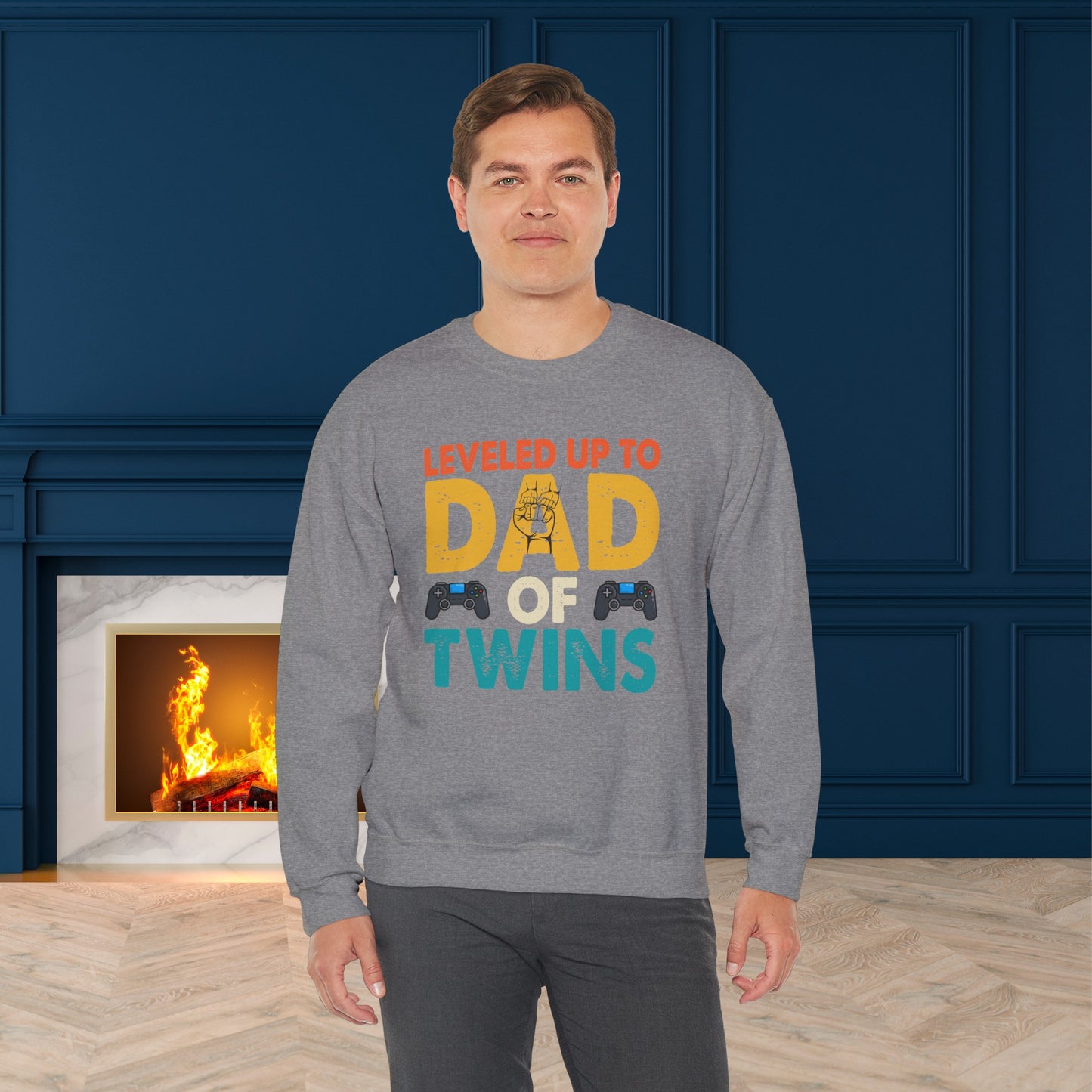 Happy Father's Day Sweatshirt For Dad, Dad Sweatshirt, Gift For Dad,  Daddy's Sweatshirt.