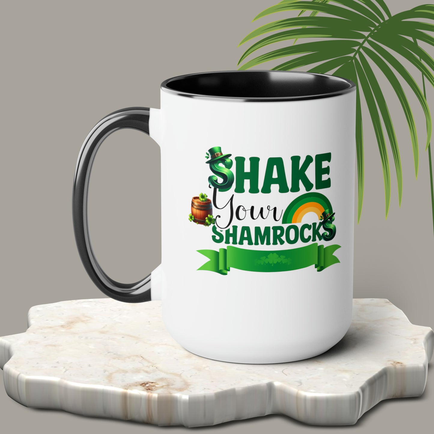 St Patrick's Day two-Tone Coffee Mugs, 15oz