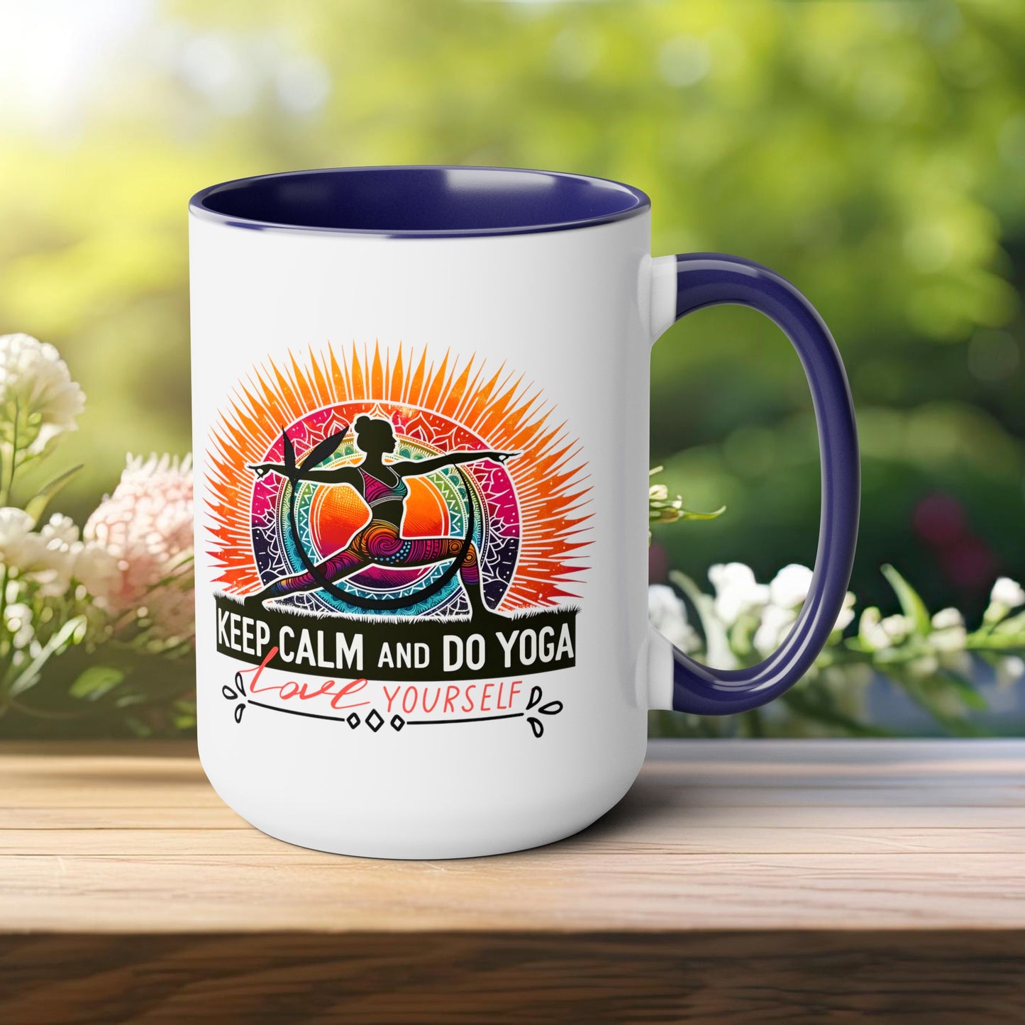 Keep Calm And Do Yoga Coffee Mug, Cute Yoga Coffee Mug, Yoga lovers Coffee Mug, Yoga Instructor Gift, Gift For Yoga lover, Gift For Yogi.