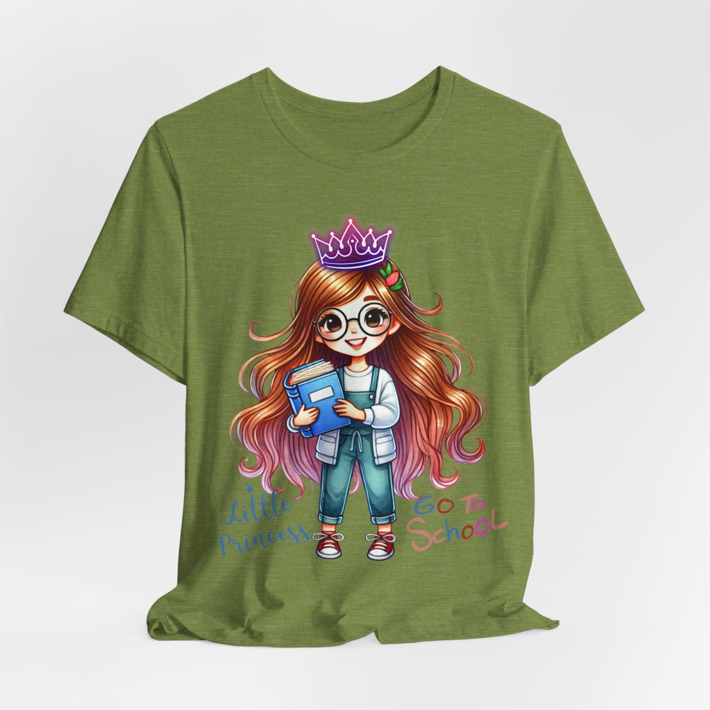 Little Princess T-Shirt, Teach Love Inspire Teacher Shirt, Teacher Back To school unisex jersey short sleeve.First Day Vibes T-Shirt.