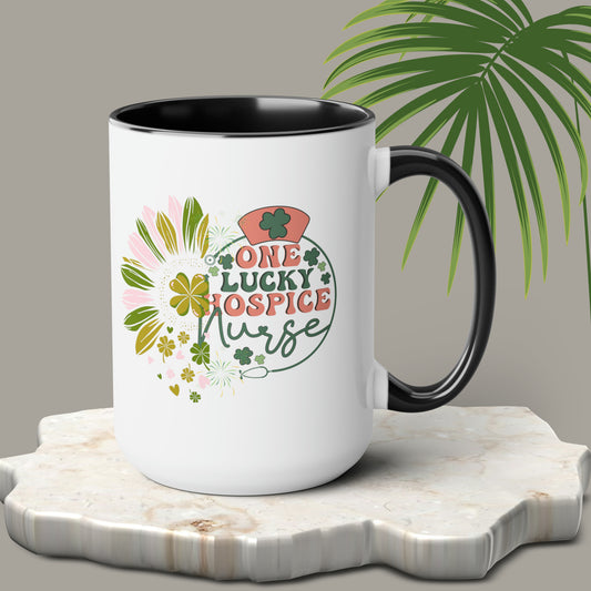 St Patrick's Day two-Tone Coffee Mugs, 15oz