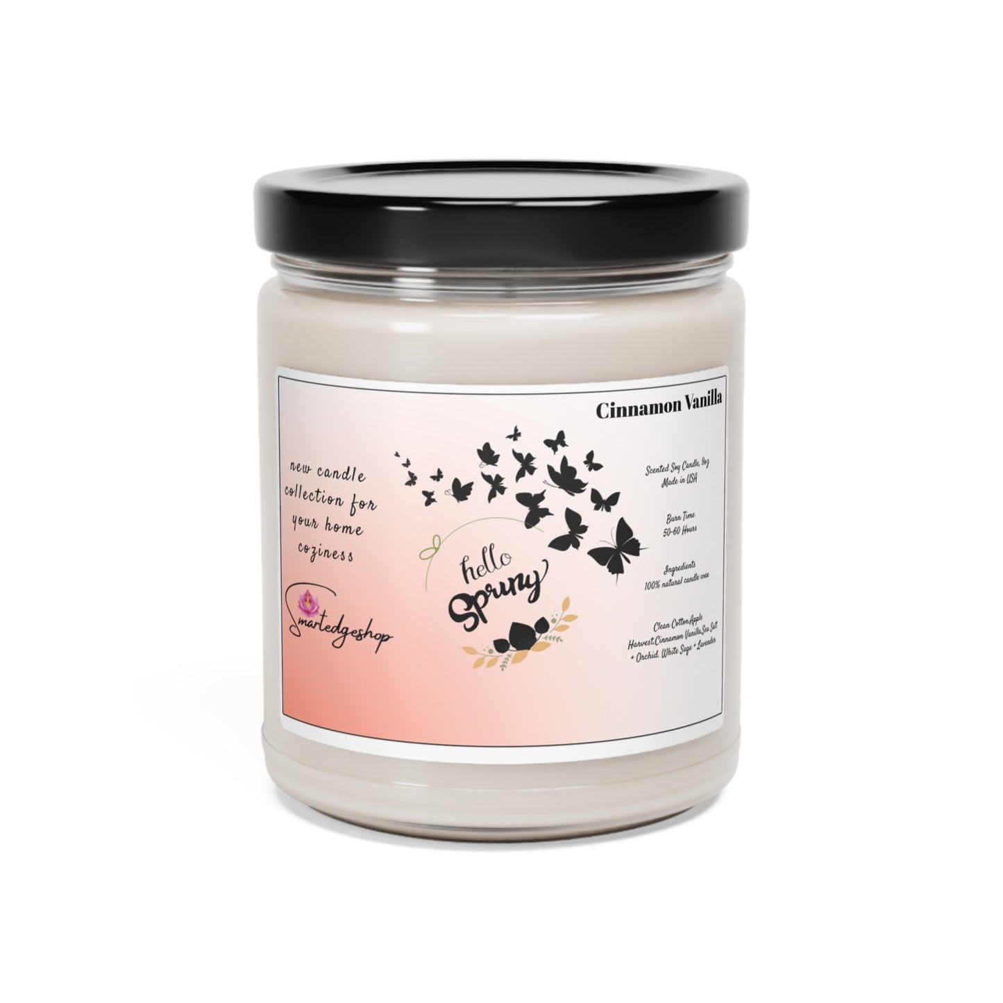 Hello Spring Scented Soy Candle, 9oz