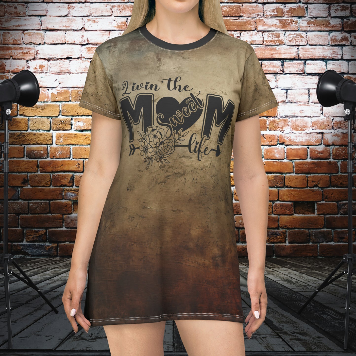 T-Shirt Dress (AOP)