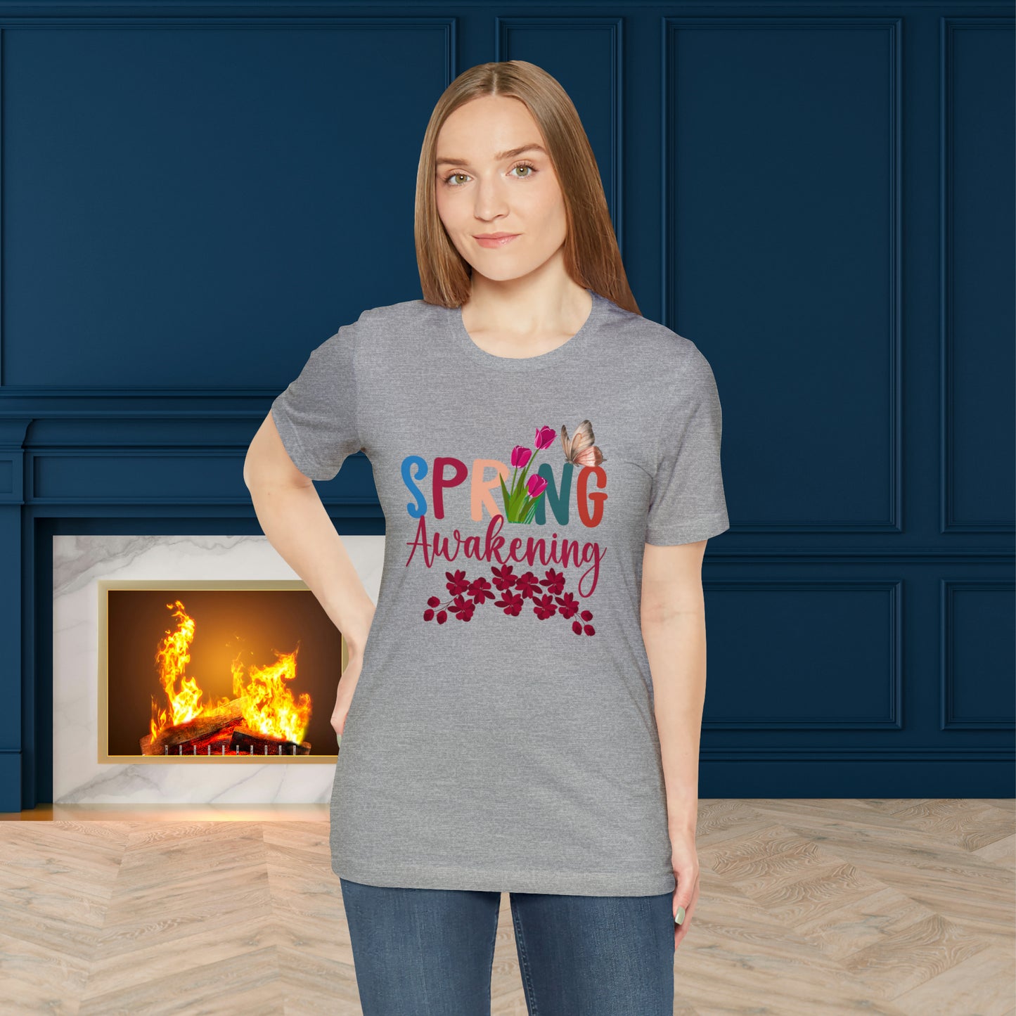 Spring Awakening Unisex T-shirt, Spring Vibes Trendy Shirt.